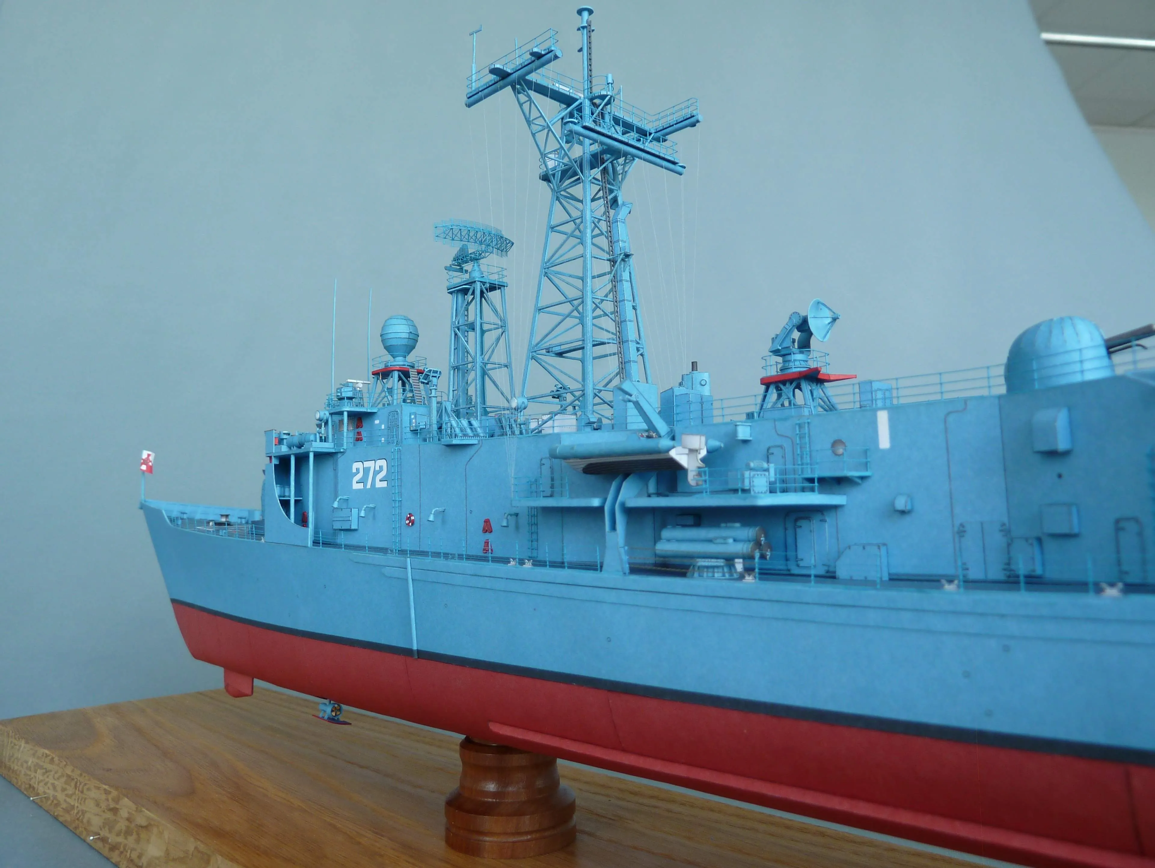 Модель корабля Генерал K. Pulaski - Верфь на Столе