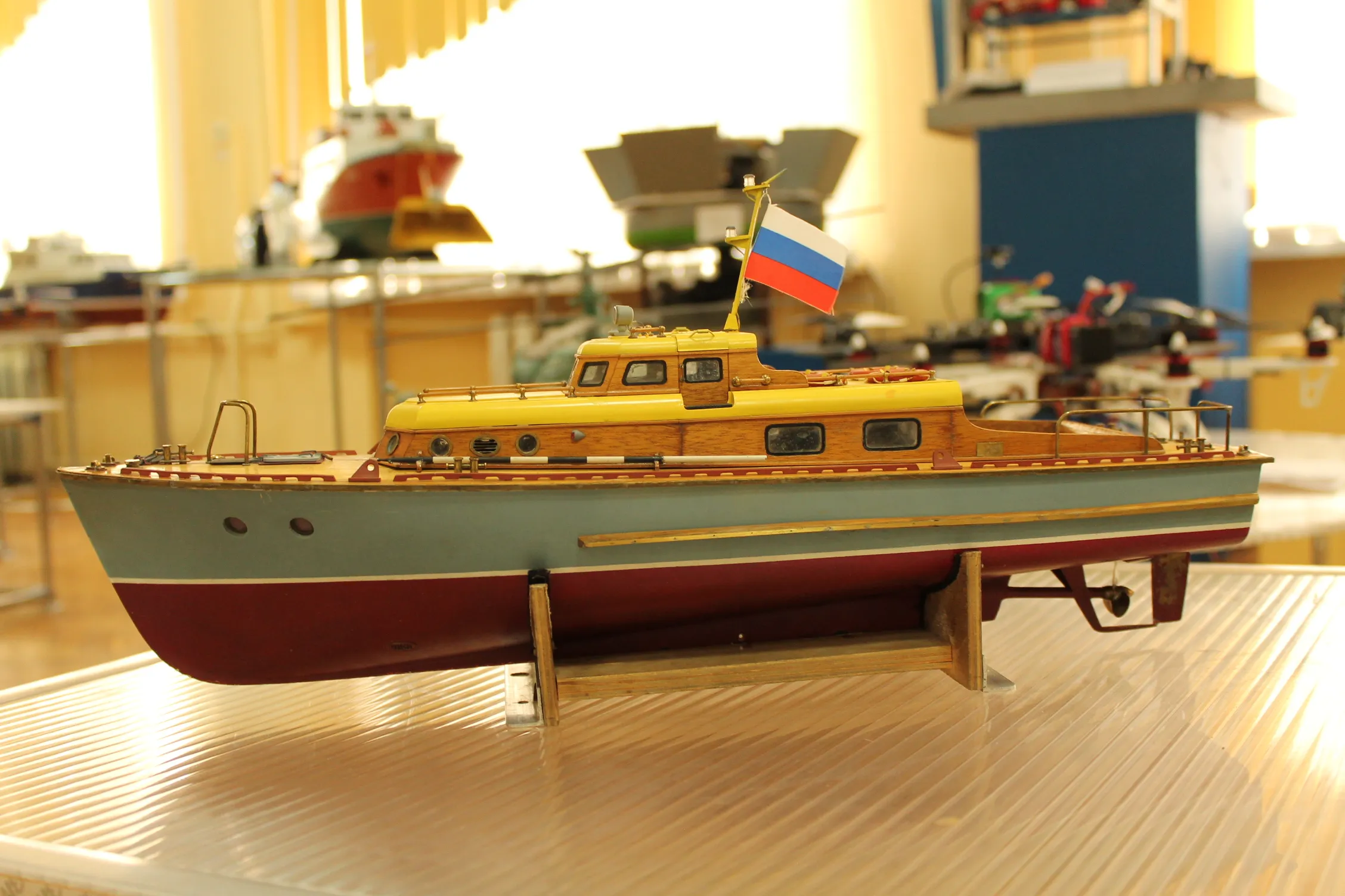 Модель корабля Катер пр. 371 адмиральский - Верфь на Столе