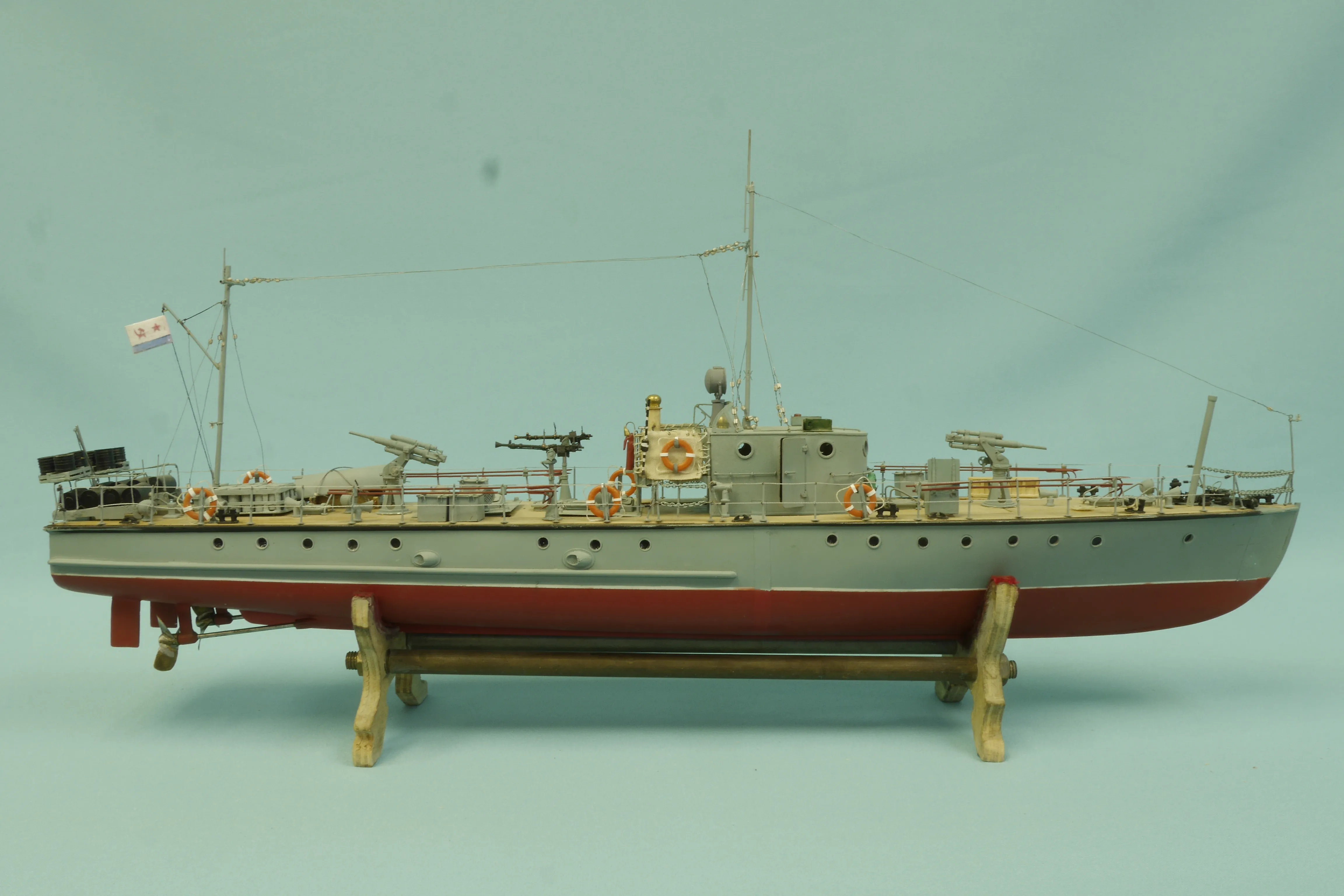 Модель корабля «Малый Охотник» типа МО-4 - Верфь на Столе