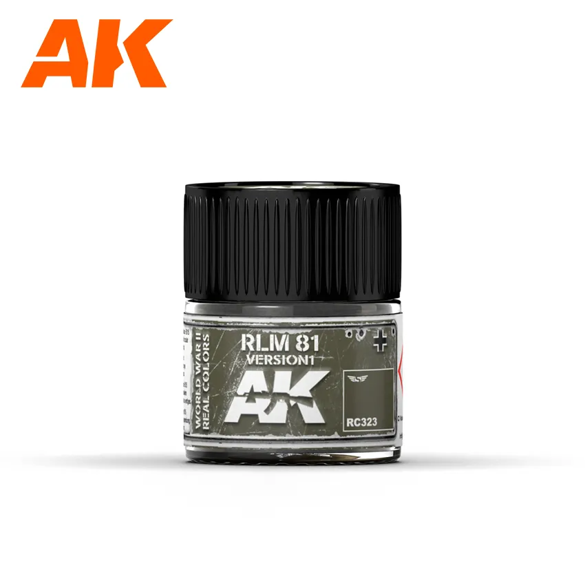 Краска AK Interactive, акриловая  RLM 81 Version 1, 10 мл
