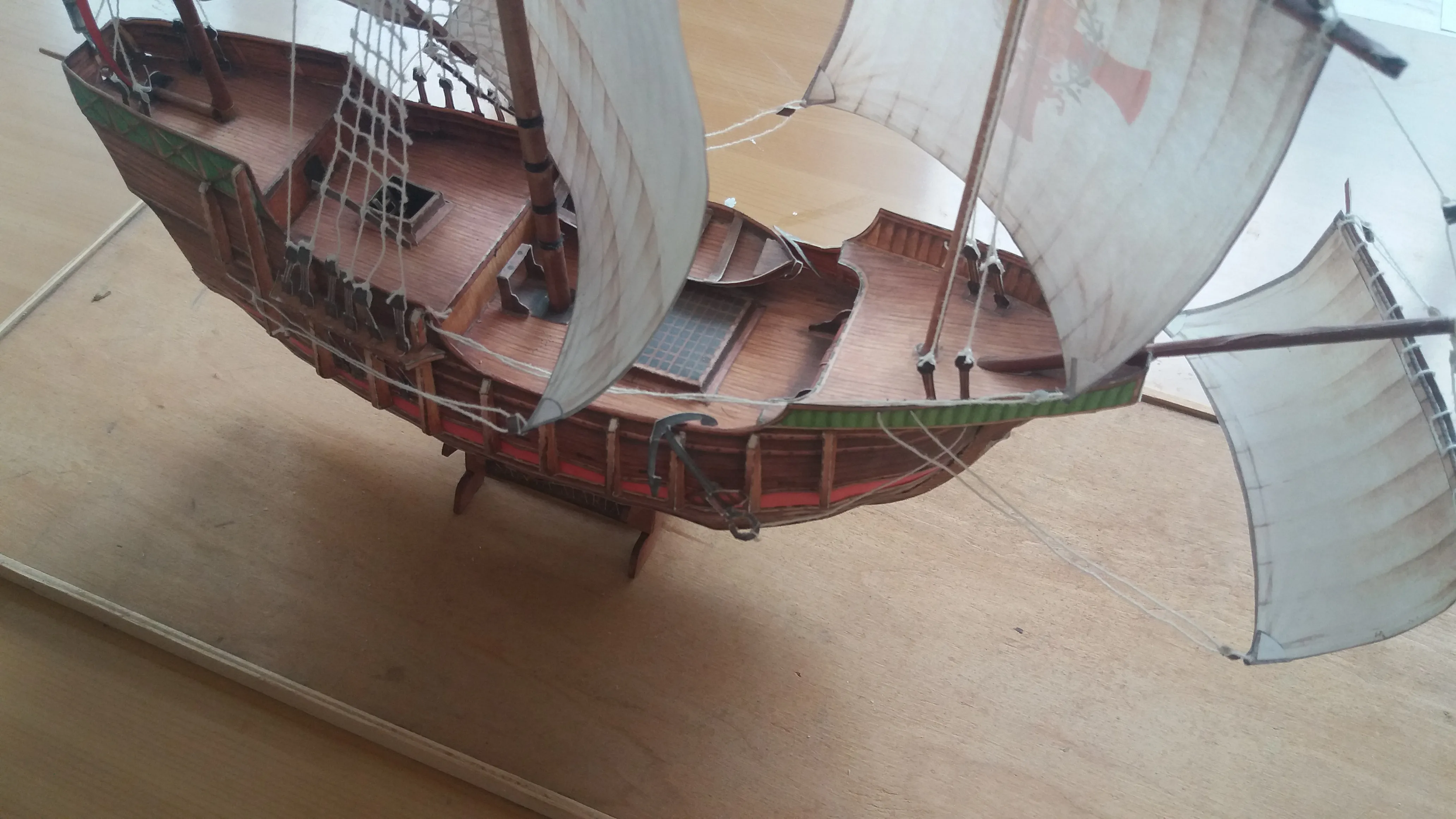 Модель корабля Каракка «Санта-Мария» - Верфь на Столе