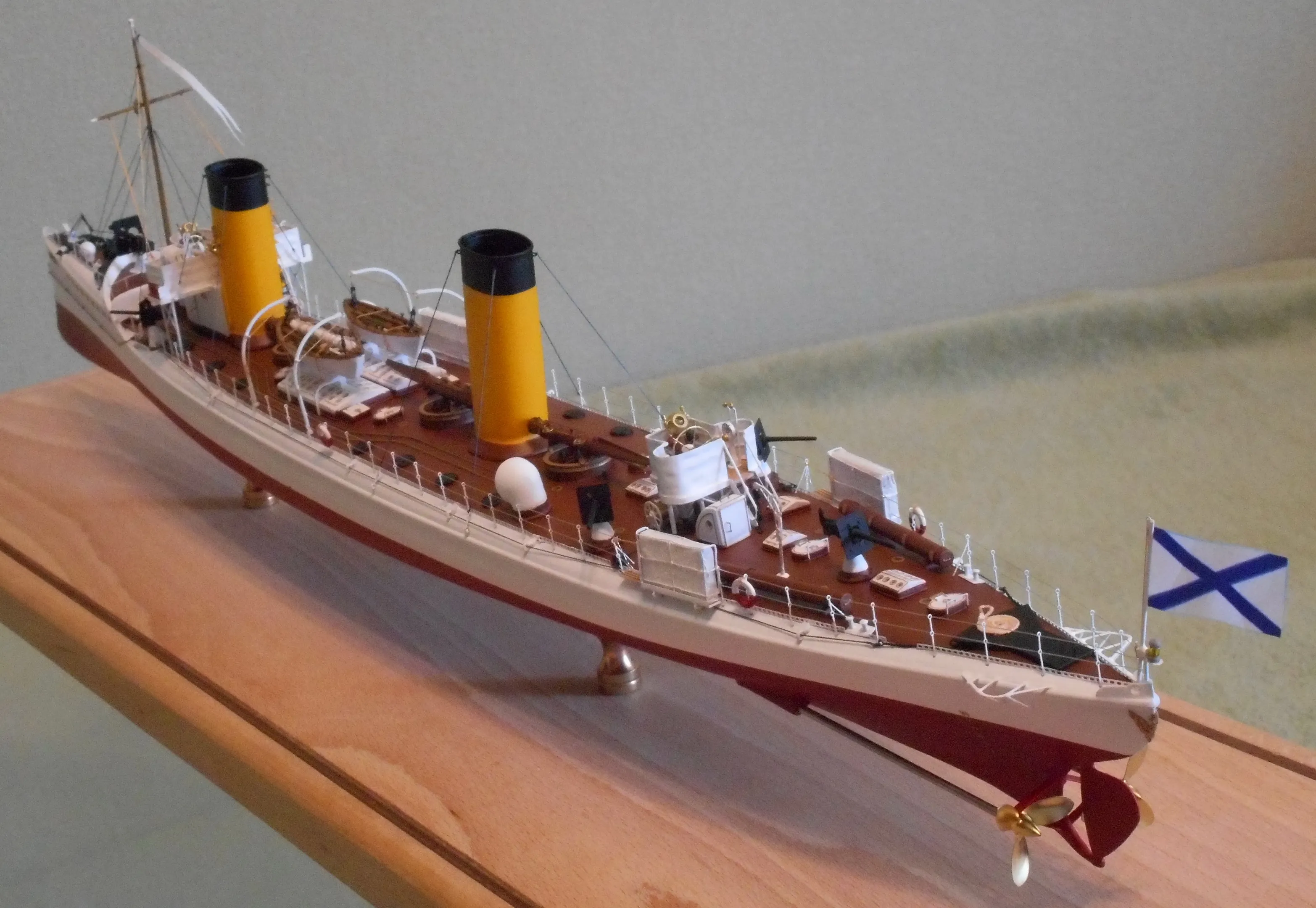 Модель корабля Эскадренный миноносец "Дельфин" - Верфь на Столе