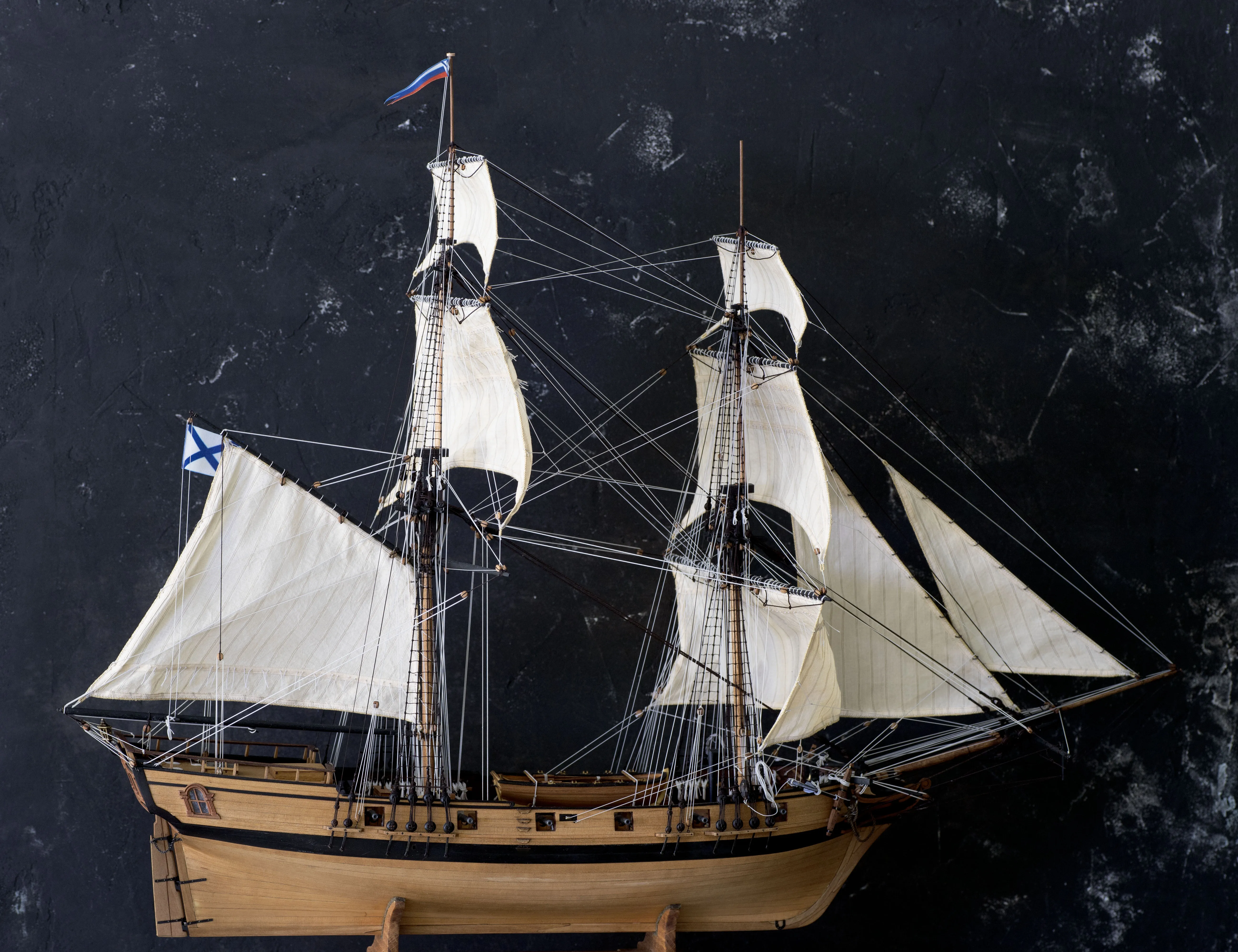 Модель корабля Бригантина «Феникс» 1787 год - Верфь на Столе