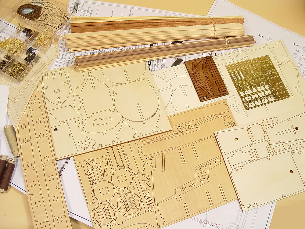 модель корабля своими руками Golden Hind улучшенная версия