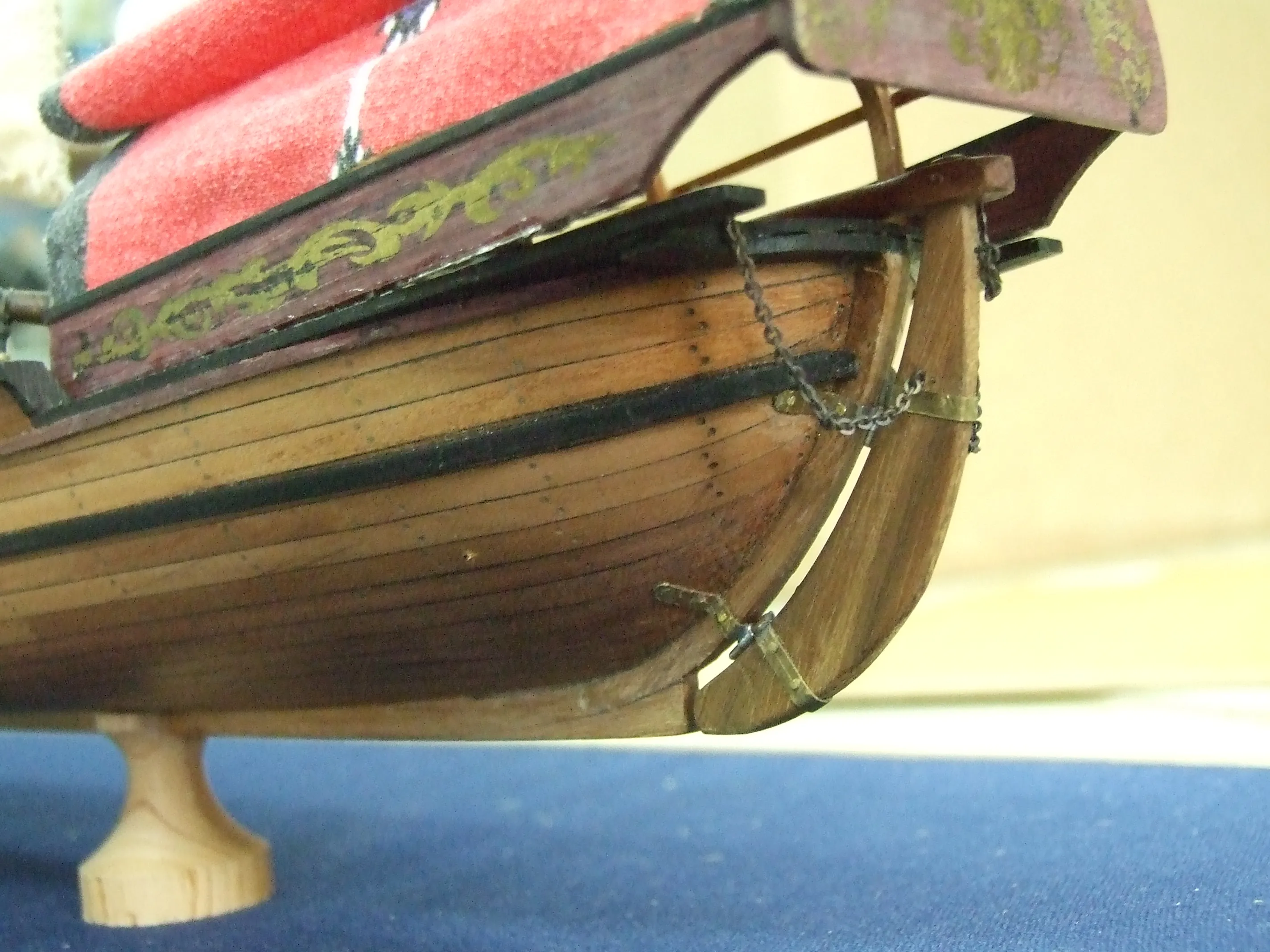 Модель корабля Скампавея Азовского флота Петра Великого - Верфь на Столе