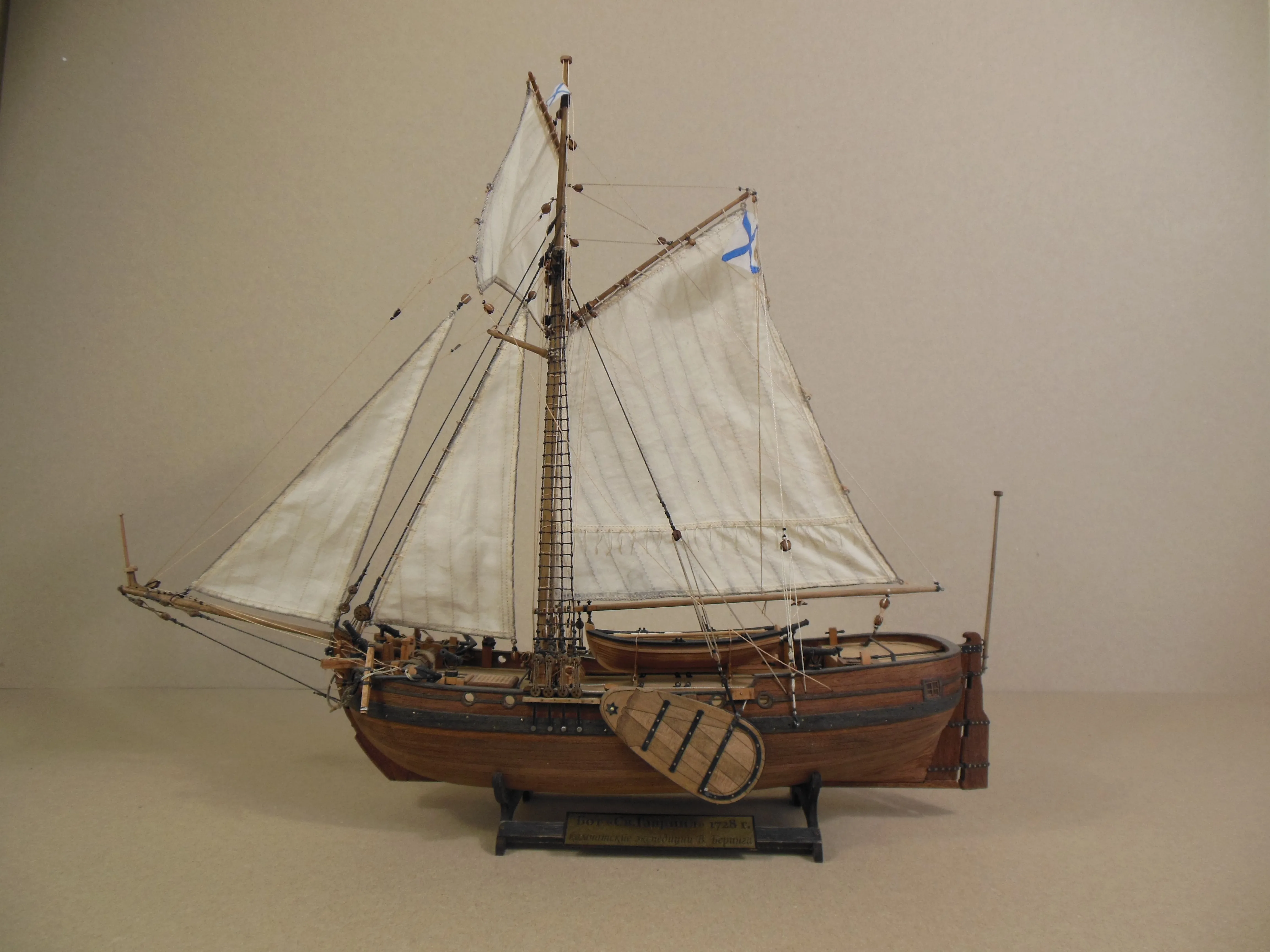 Модель корабля Бот «Св.Гавриил»  - Верфь на Столе
