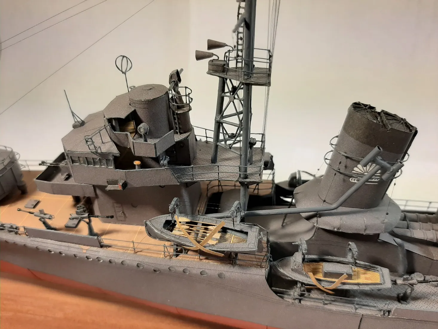 Модель корабля IJN "Hatsushimo" - Верфь на Столе