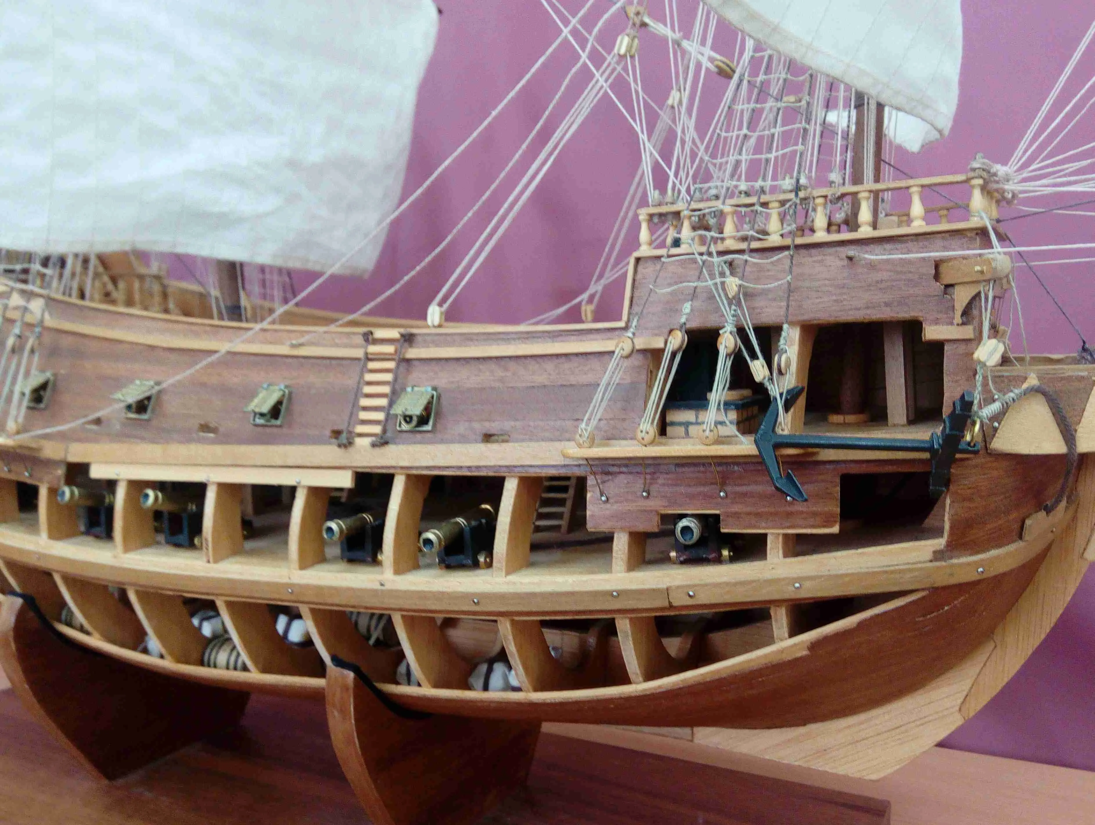 Модель корабля Галеон «Иоанн Креститель» (Джовани Батиста) - Верфь на Столе