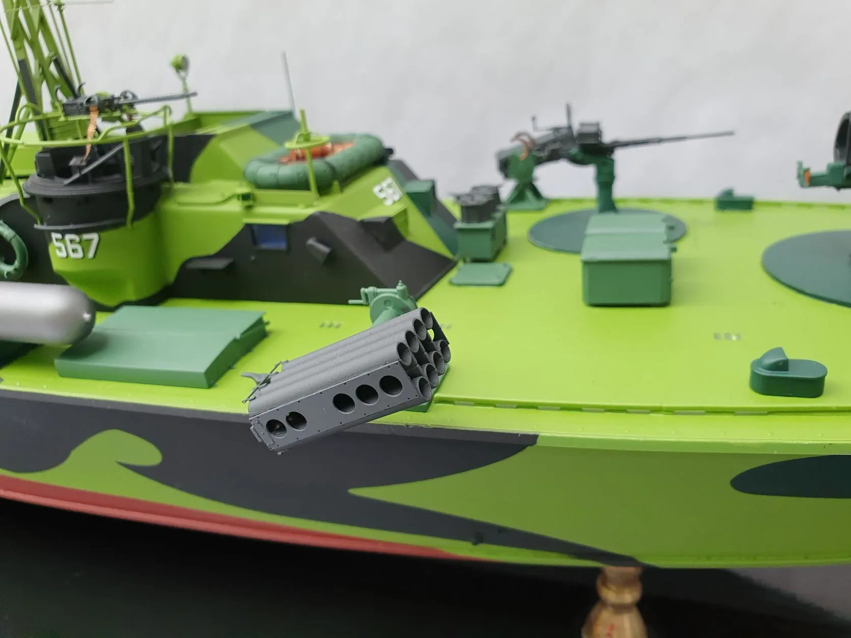 Модель корабля ELCO 80 TORPEDO BOAT PT-567  - Верфь на Столе