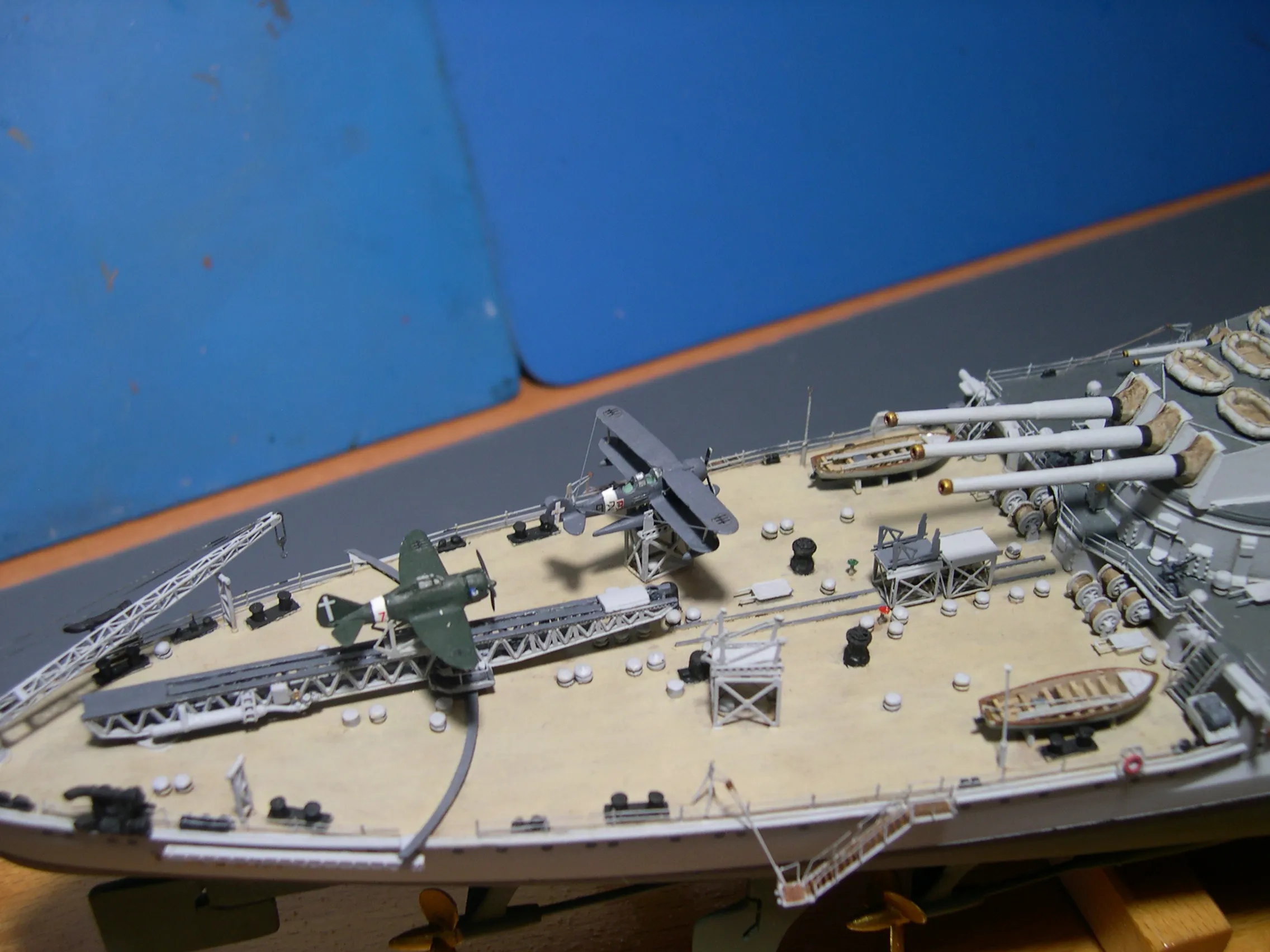 Модель корабля линкор R.N. Roma - Верфь на Столе