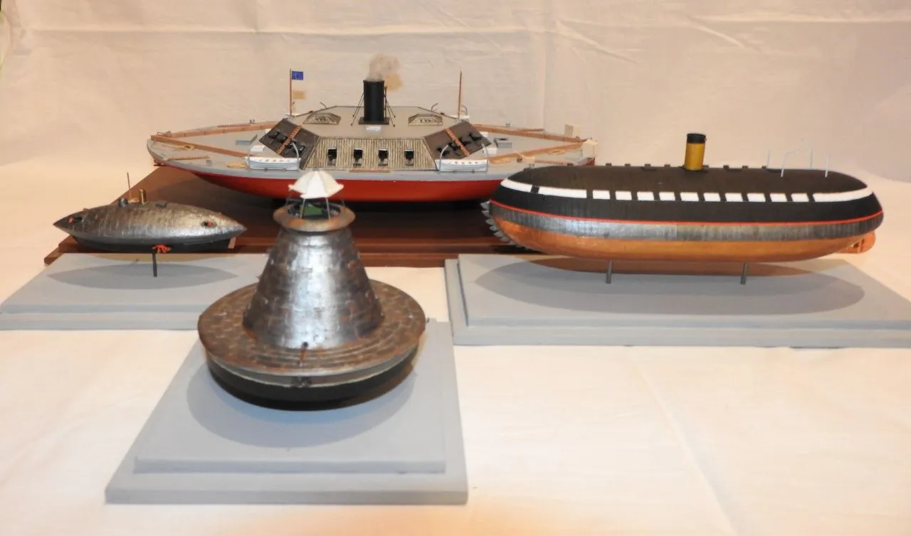 Модель корабля Необычные броненосцы середины ХIХ века - Верфь на Столе