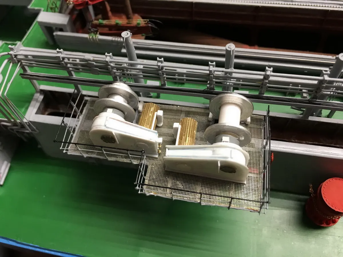 Модель корабля dredger "Josef Möbius" - Верфь на Столе