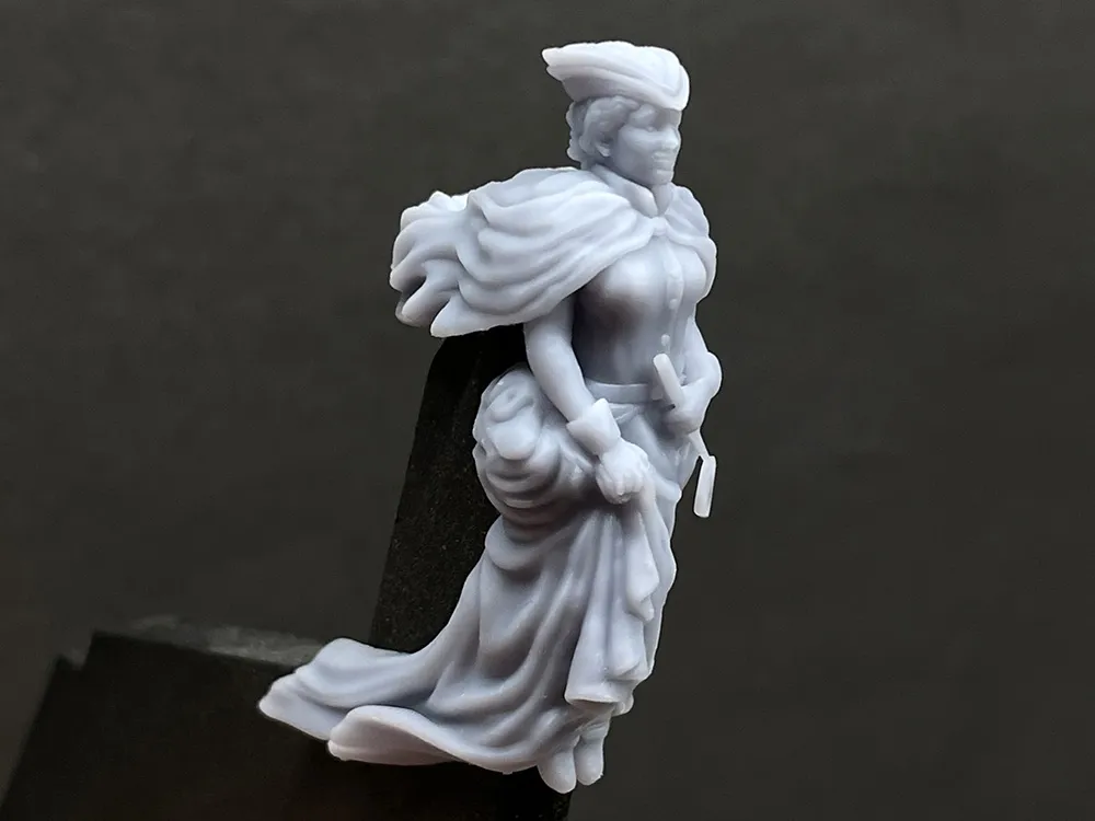 Носовая фигура HMS Bounty, пластик, масштаб 1:60, 36 мм