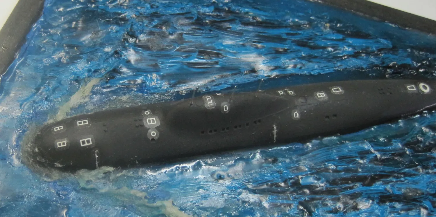 Модель корабля АПЛ проект 705 "Альфа"   - Верфь на Столе