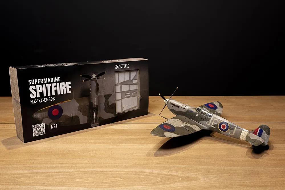 модель самолета своими руками Spitfire MK-IXC EN398