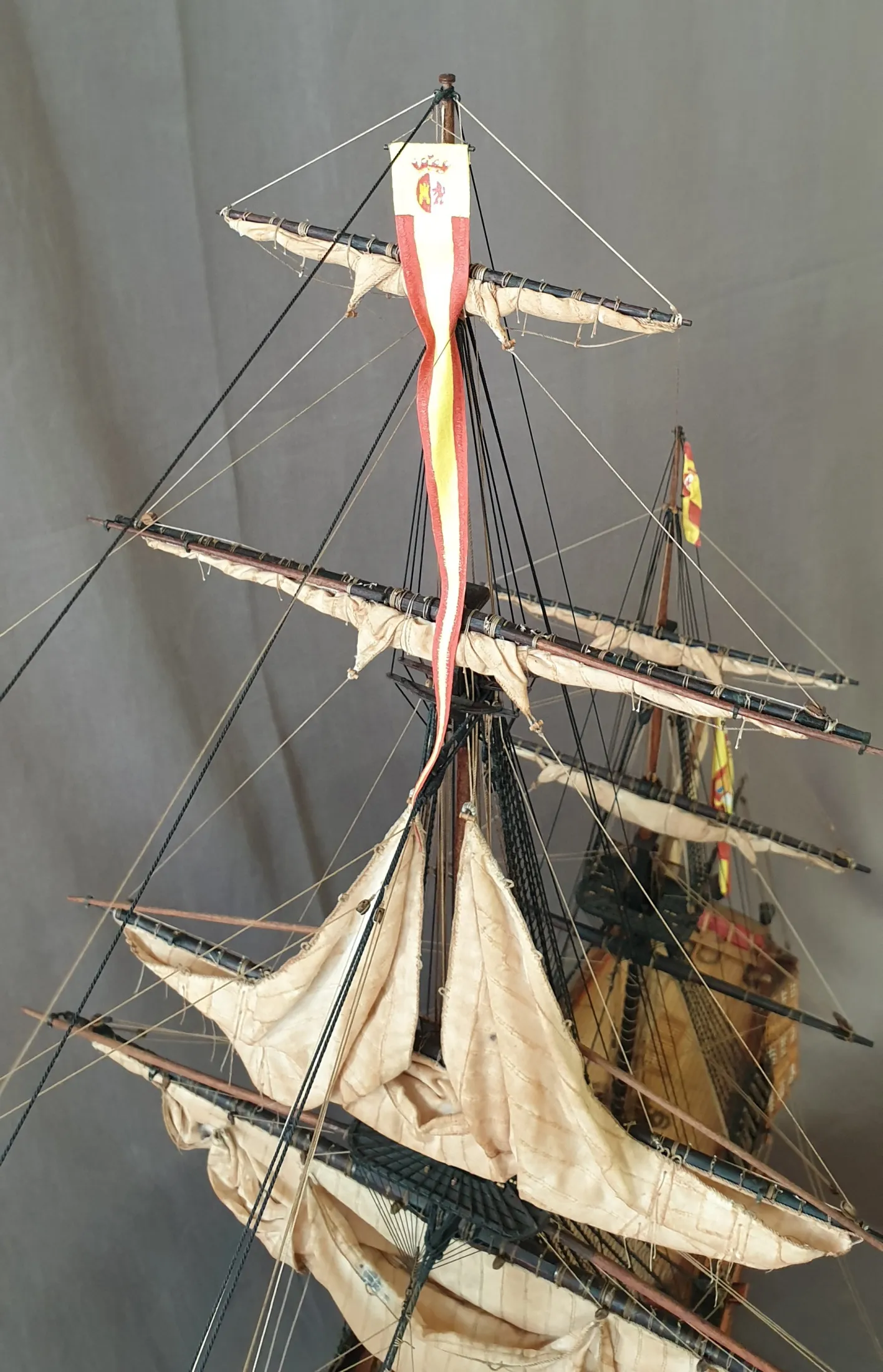 Модель корабля Santisima Trinidad (Испания), 1975 г. - Верфь на Столе