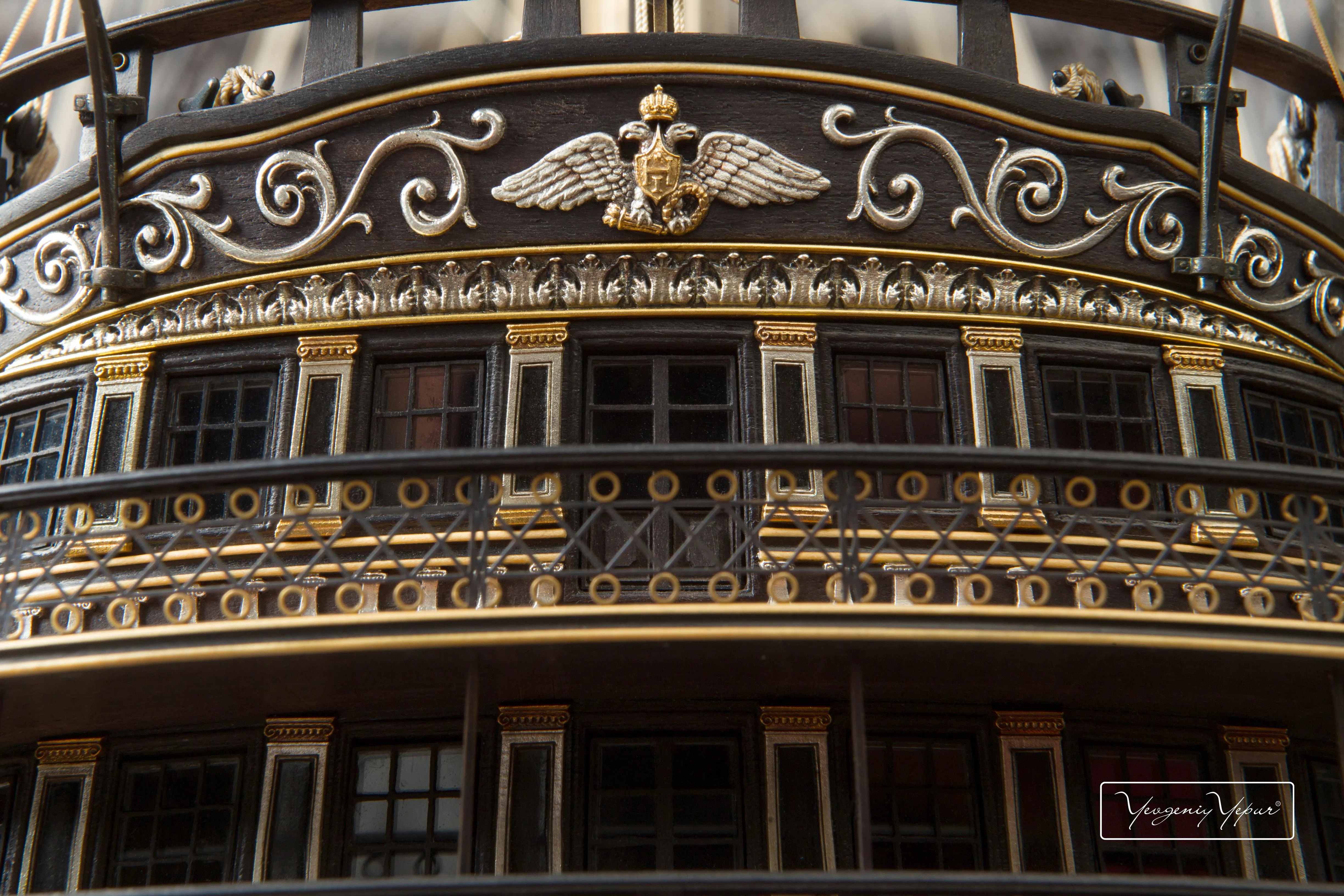 Модель корабля 120-ти пушечный корабль"Великий Князь Константин" - Верфь на Столе