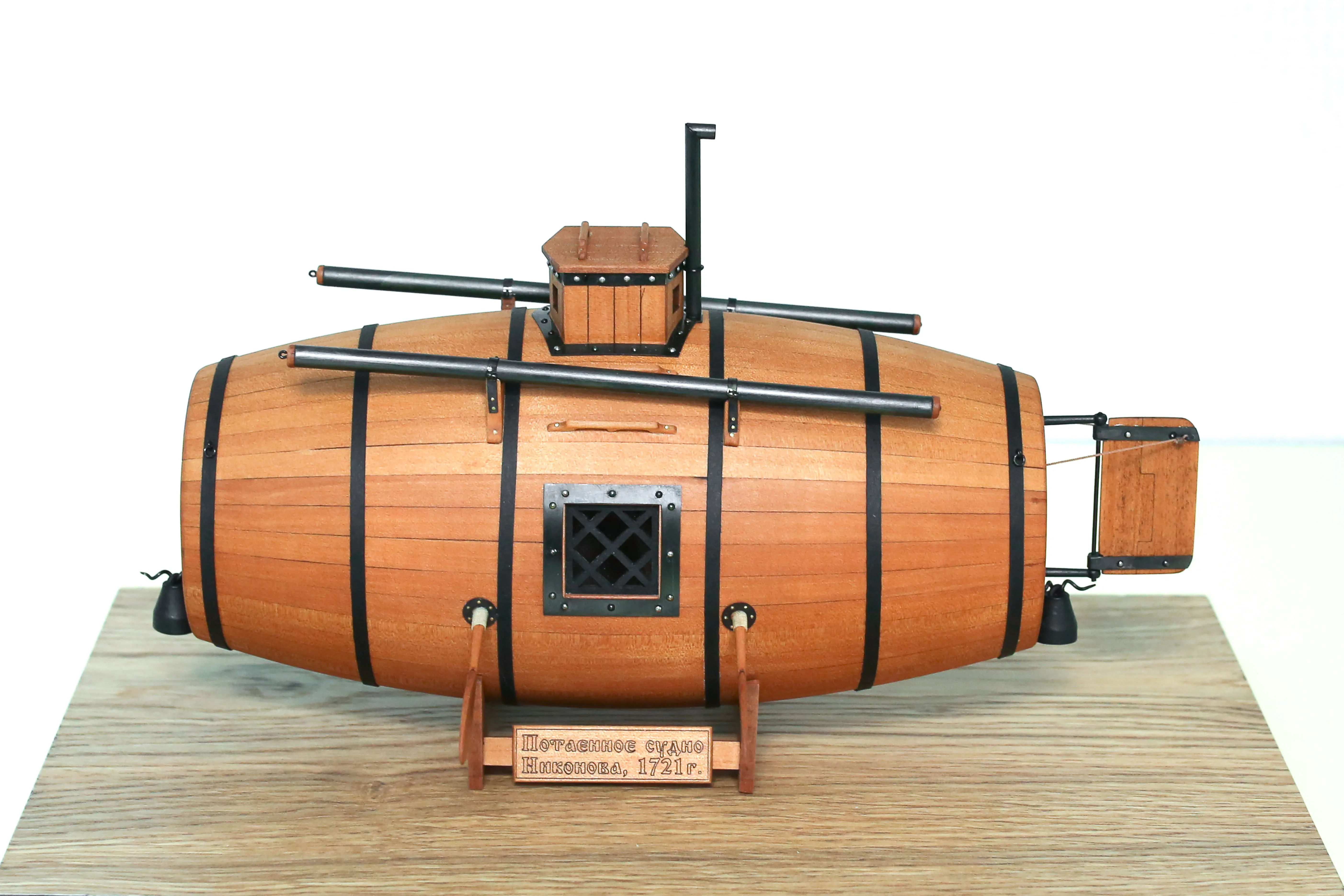Модель корабля Потаенное судно Никонова - Верфь на Столе