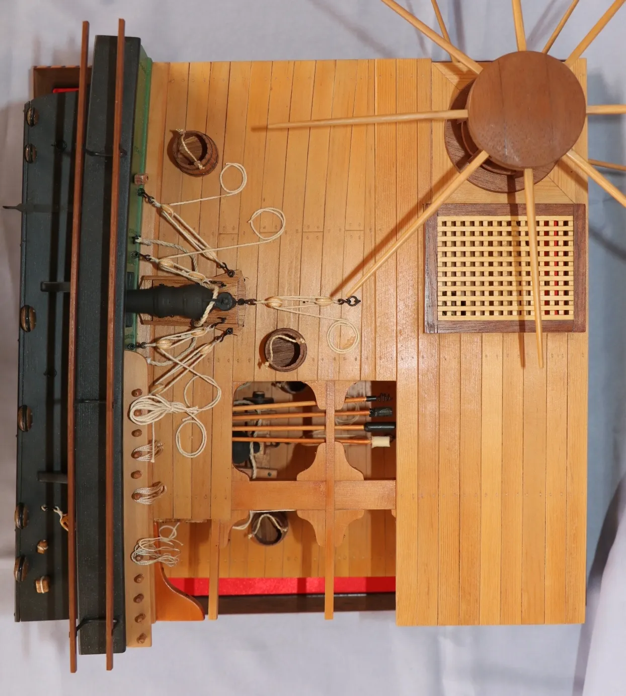 Модель корабля Шлюп "ВОСТОК" (фрагмент) - Верфь на Столе