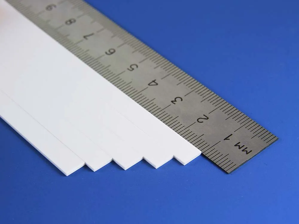 Полоска пластиковая 1,0х6,3 мм, 10 шт/уп.