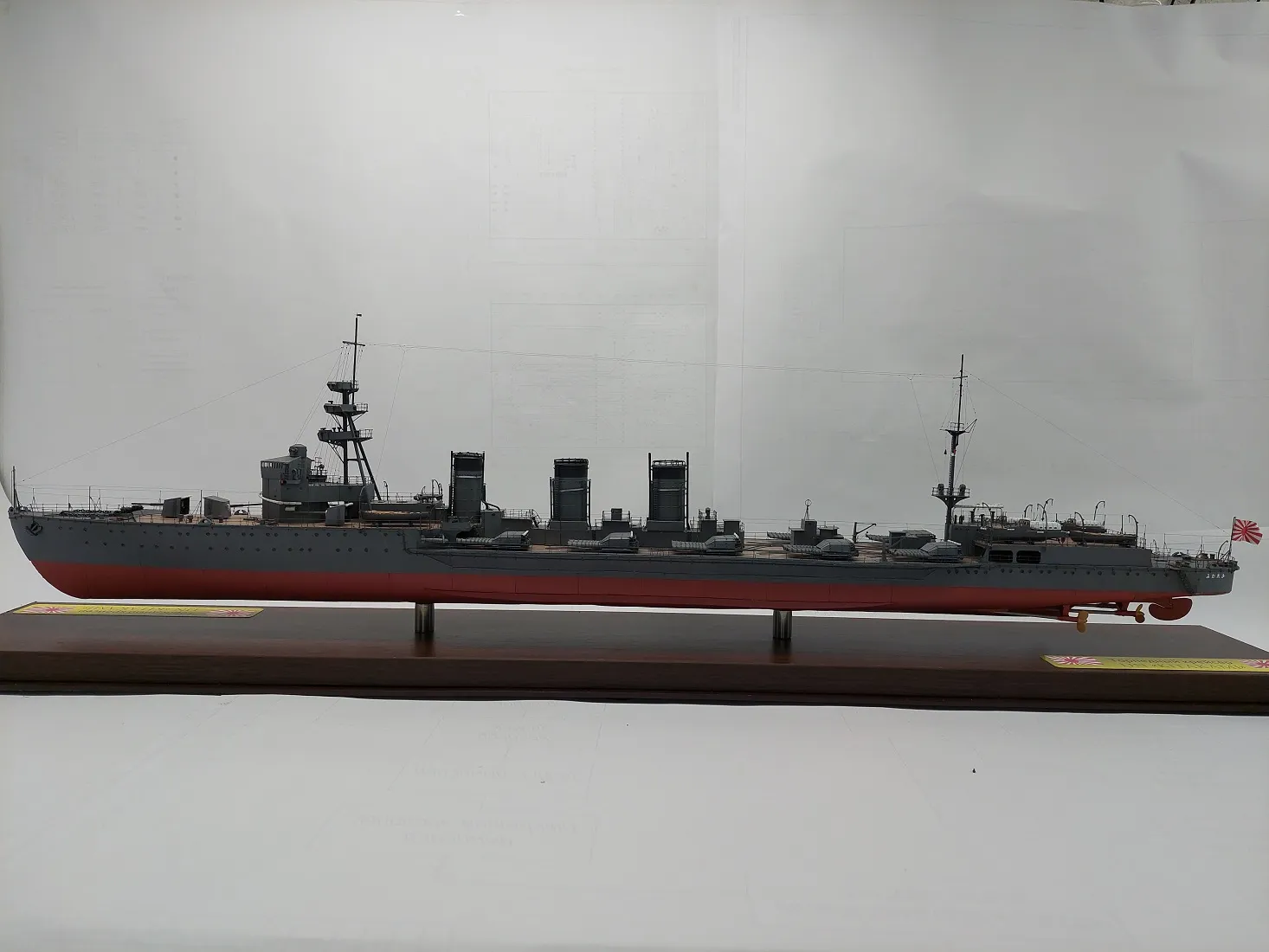 Модель корабля IJN «Kitakami» - Верфь на Столе