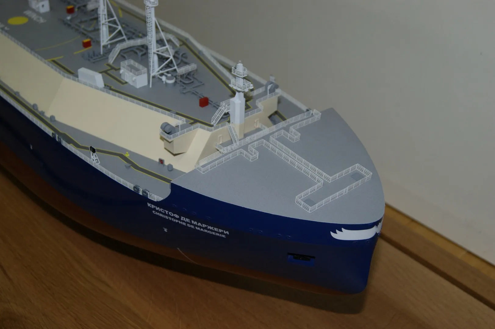 Модель корабля «Кристоф де Маржери» - Верфь на Столе