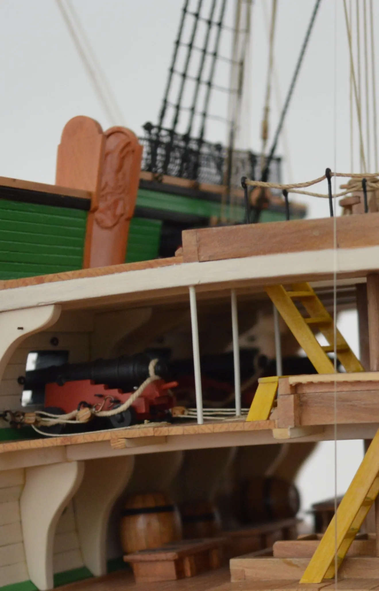 Модель корабля Фрегат "Конституция" - Верфь на Столе