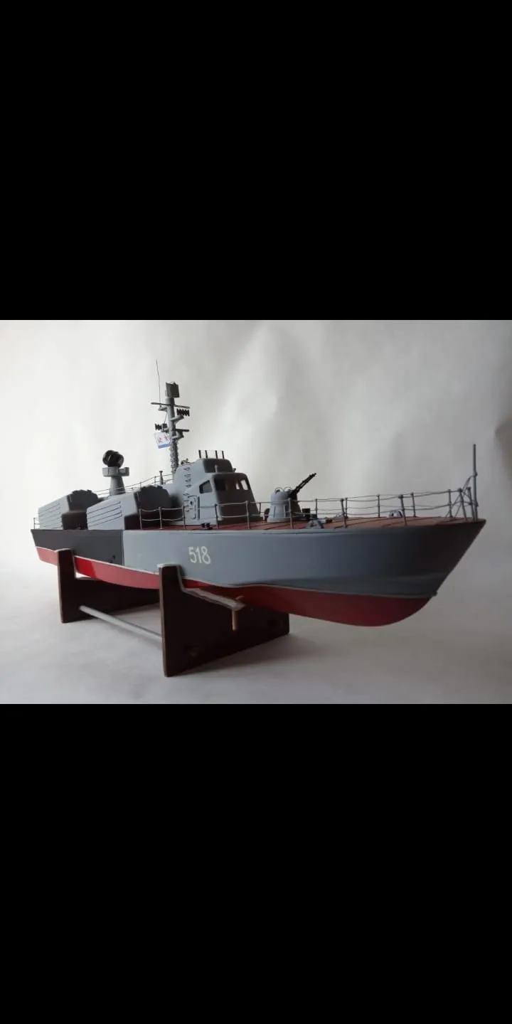 Модель корабля Ракетный катер проект 205 «Москит» - Верфь на Столе