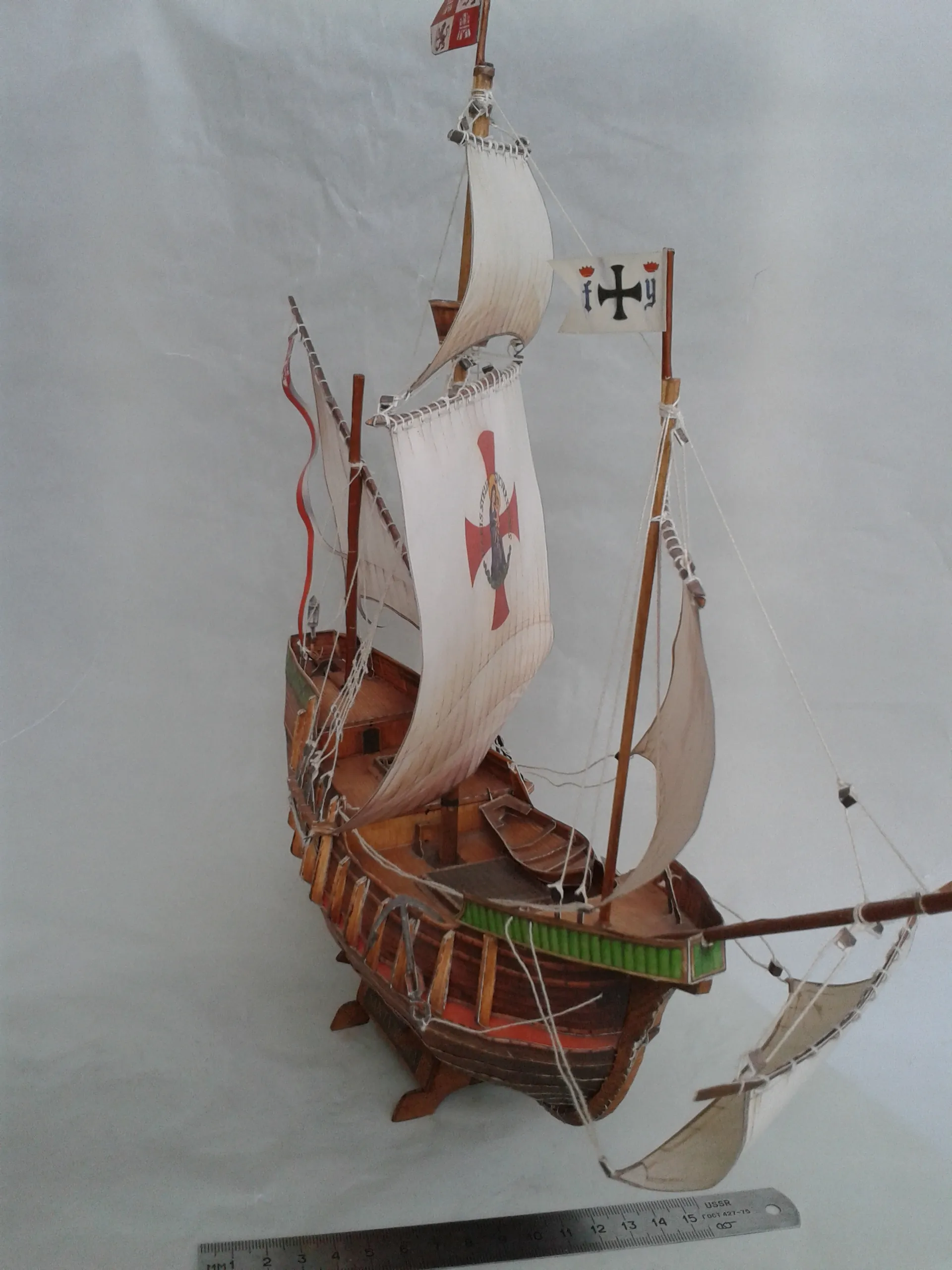 Модель корабля Каракка «Санта-Мария» - Верфь на Столе