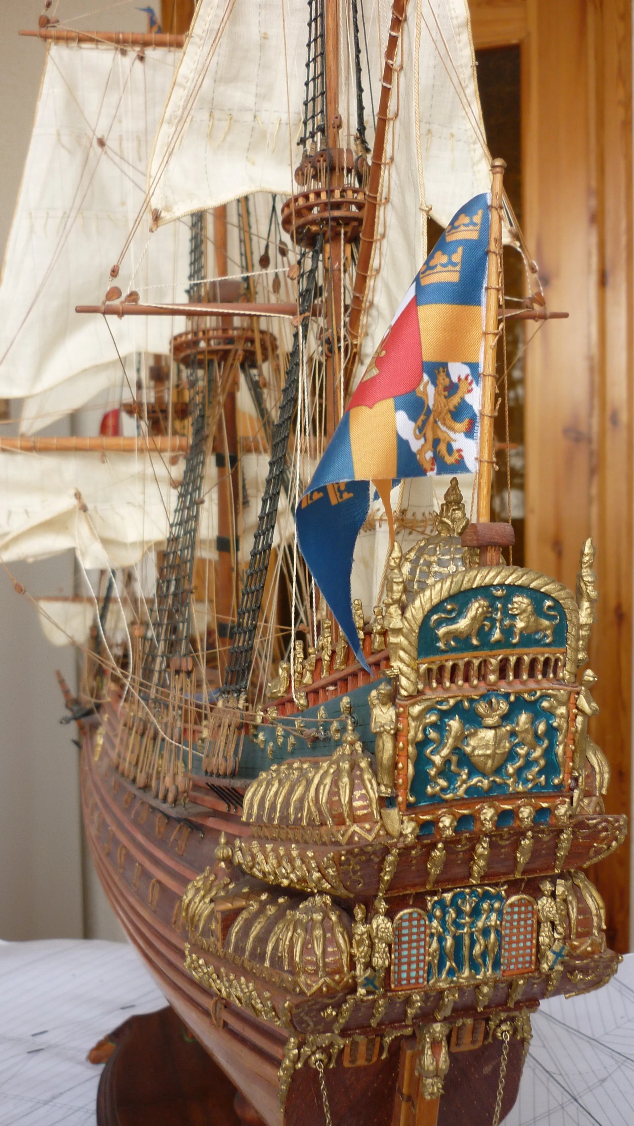 Модель корабля Галеон «Vasa» - Верфь на Столе