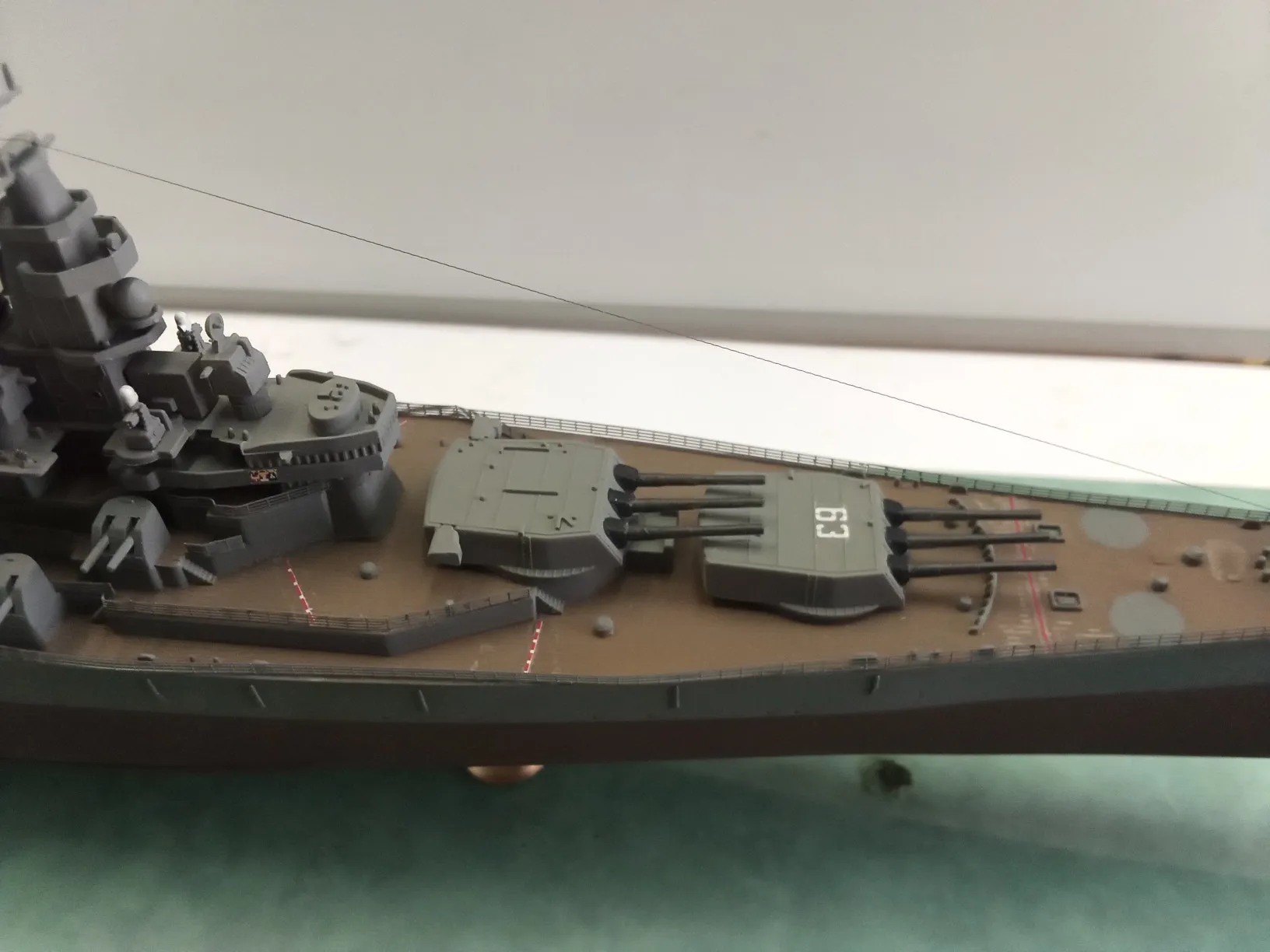 Модель корабля "Миссури" - Верфь на Столе