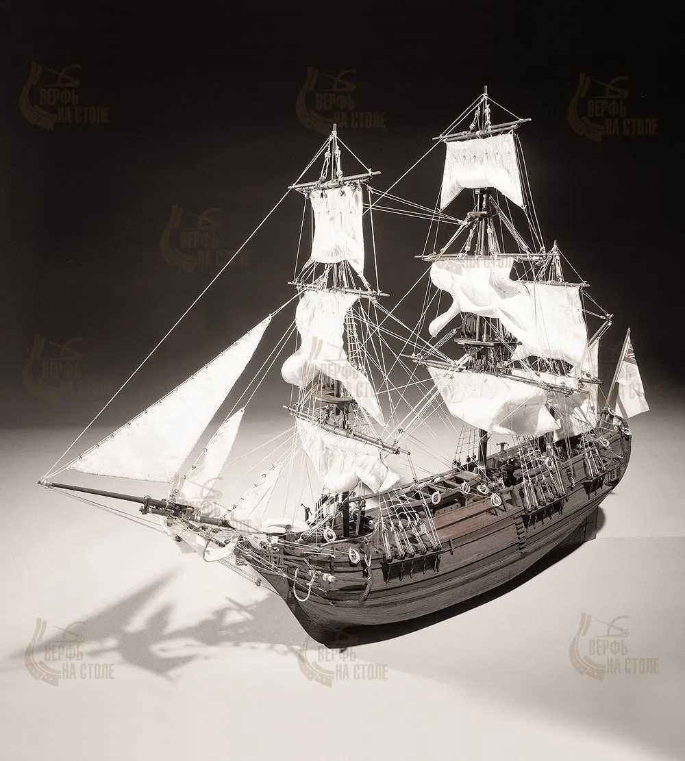 Чертеж корабля HMS Bounty Чертеж корабля HMS Bounty