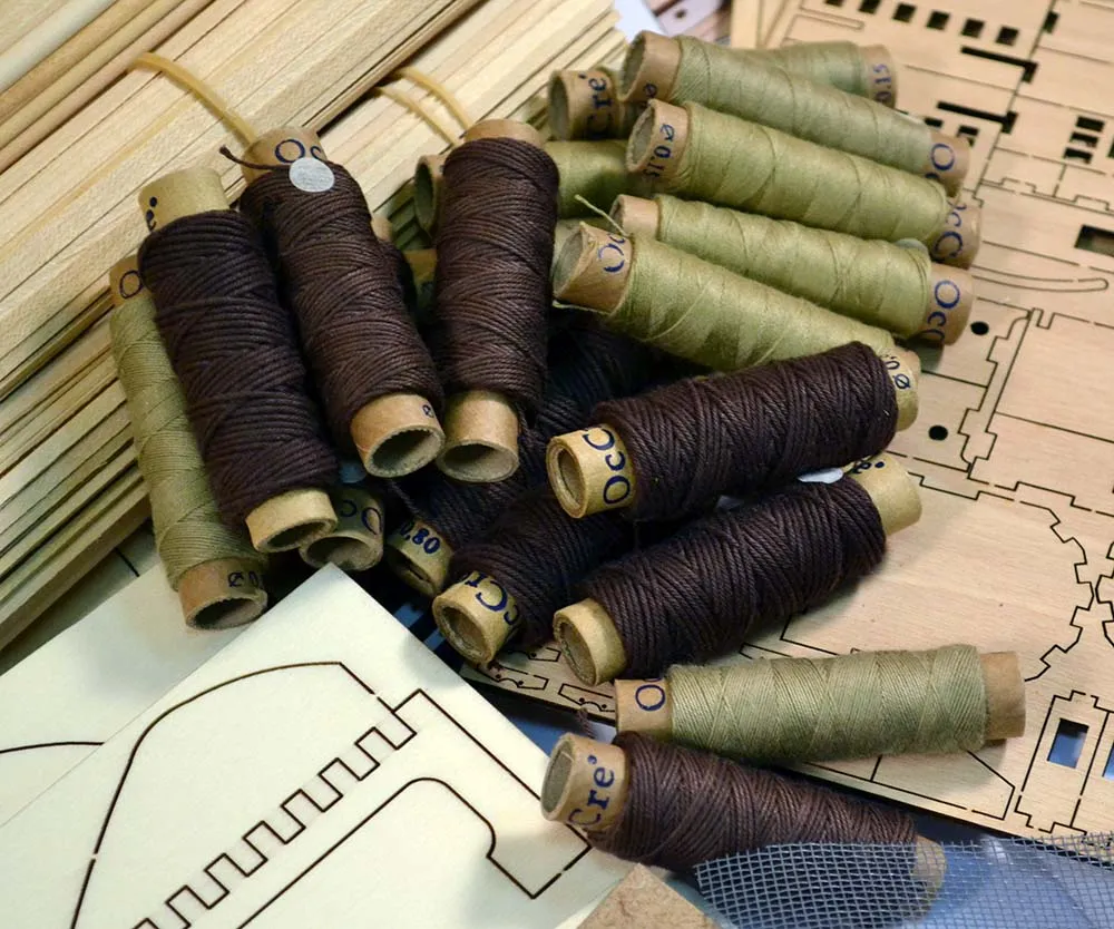 Amerigo Vespucci + (Полный набор инструментов, клея и краски)