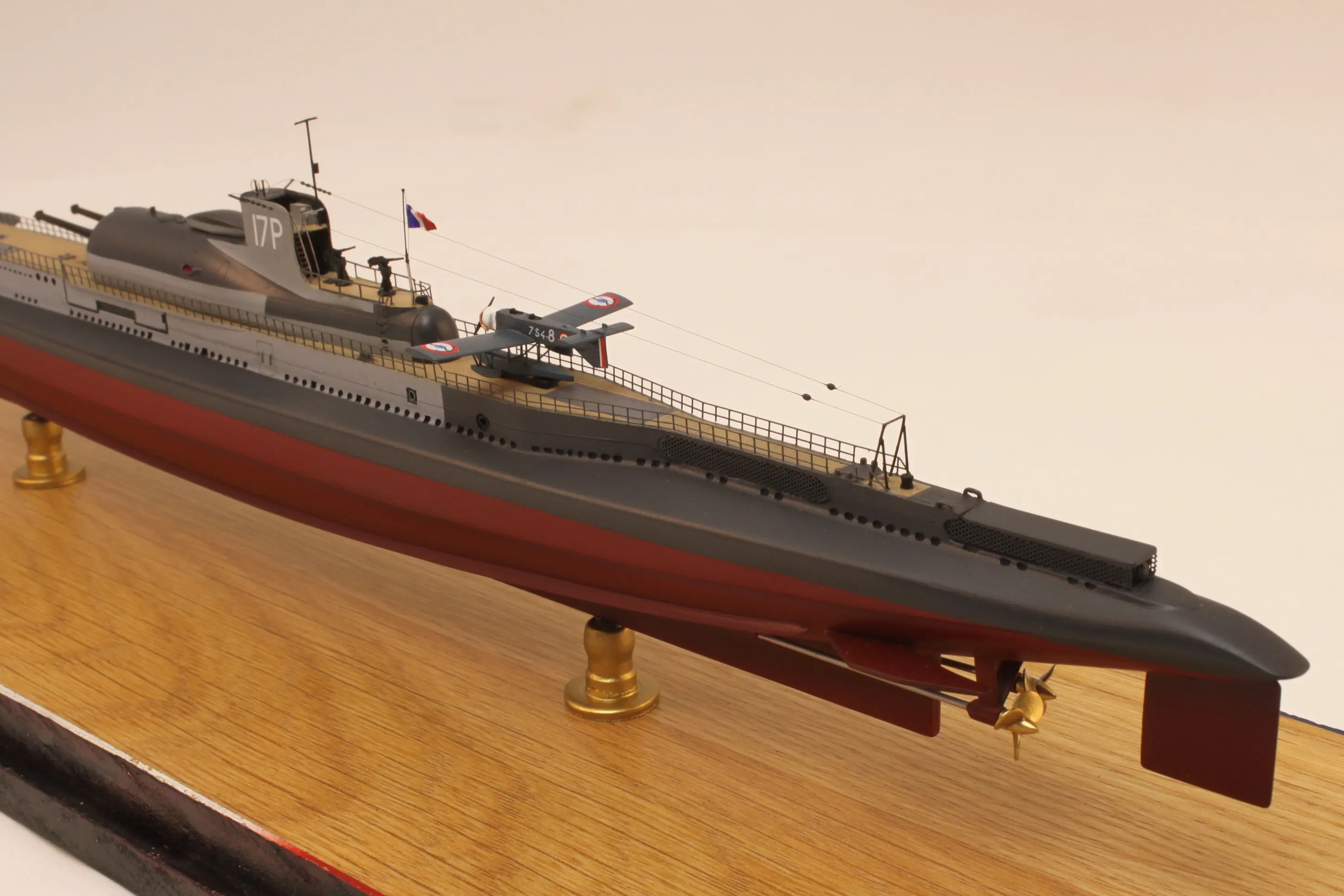 Модель корабля Подводная лодка "Сюркуф" - Верфь на Столе