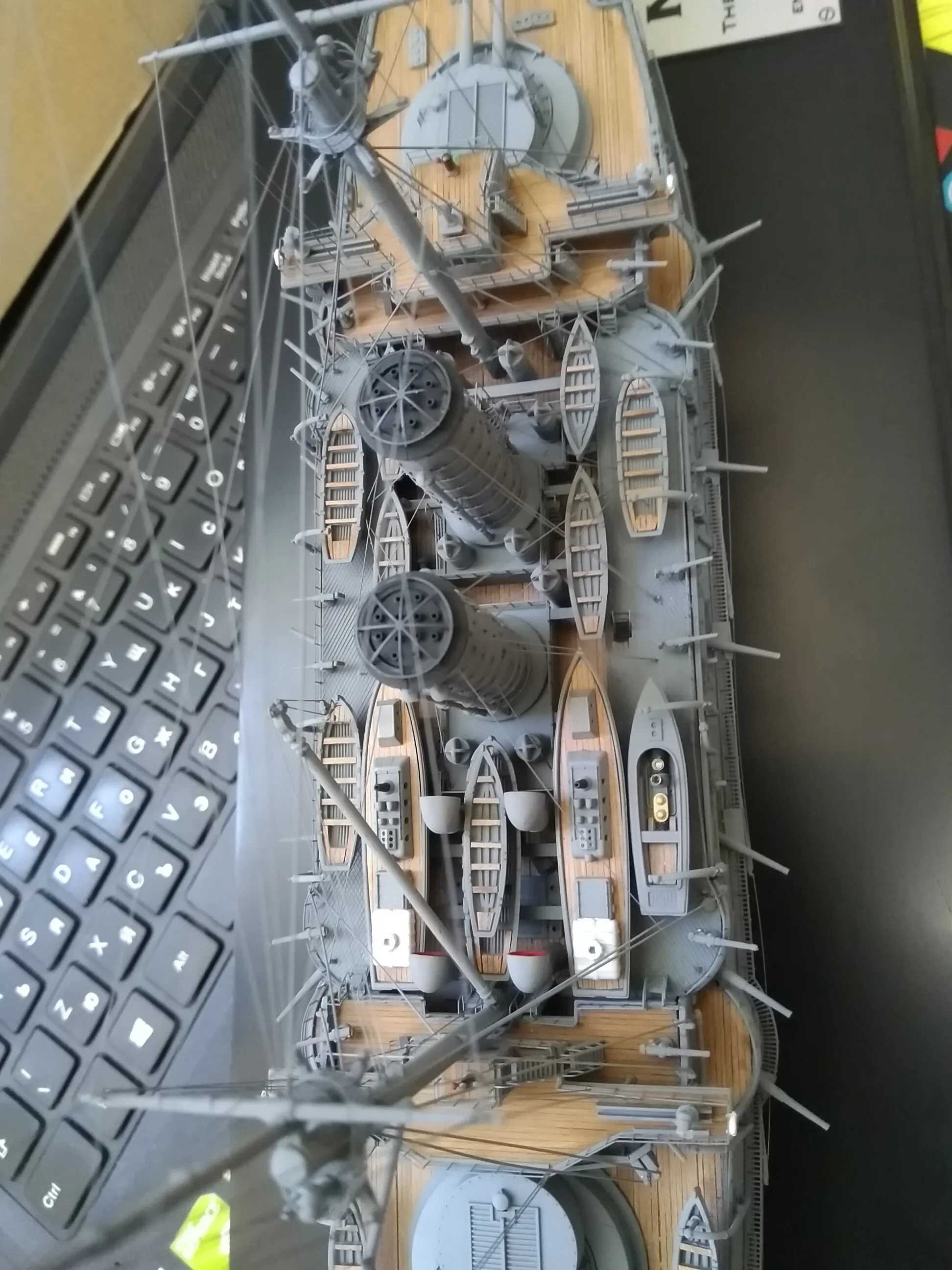 Модель корабля Броненосец "MIKASA" - Верфь на Столе