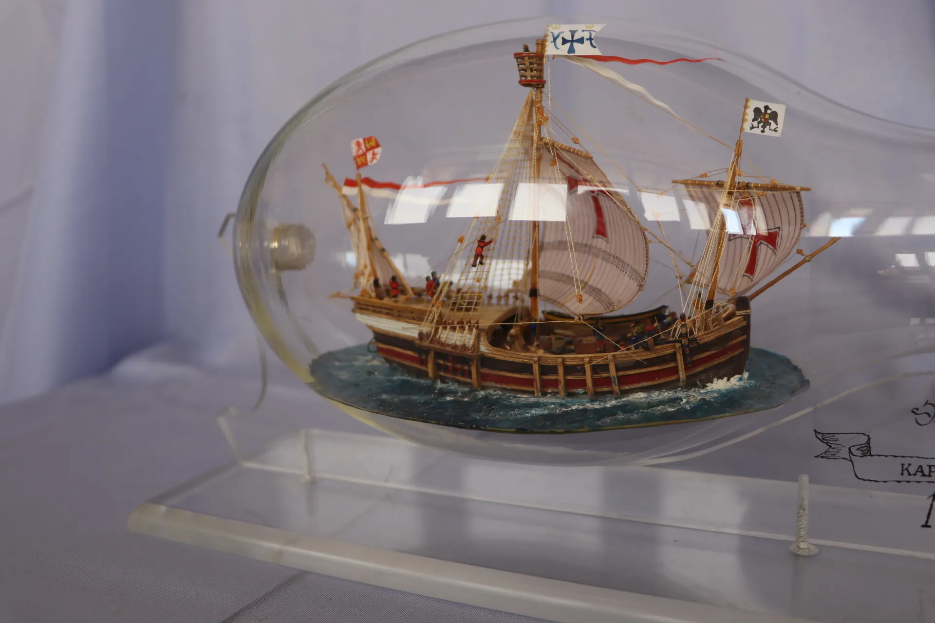 Модель корабля Каравелла "Пинта" - Верфь на Столе