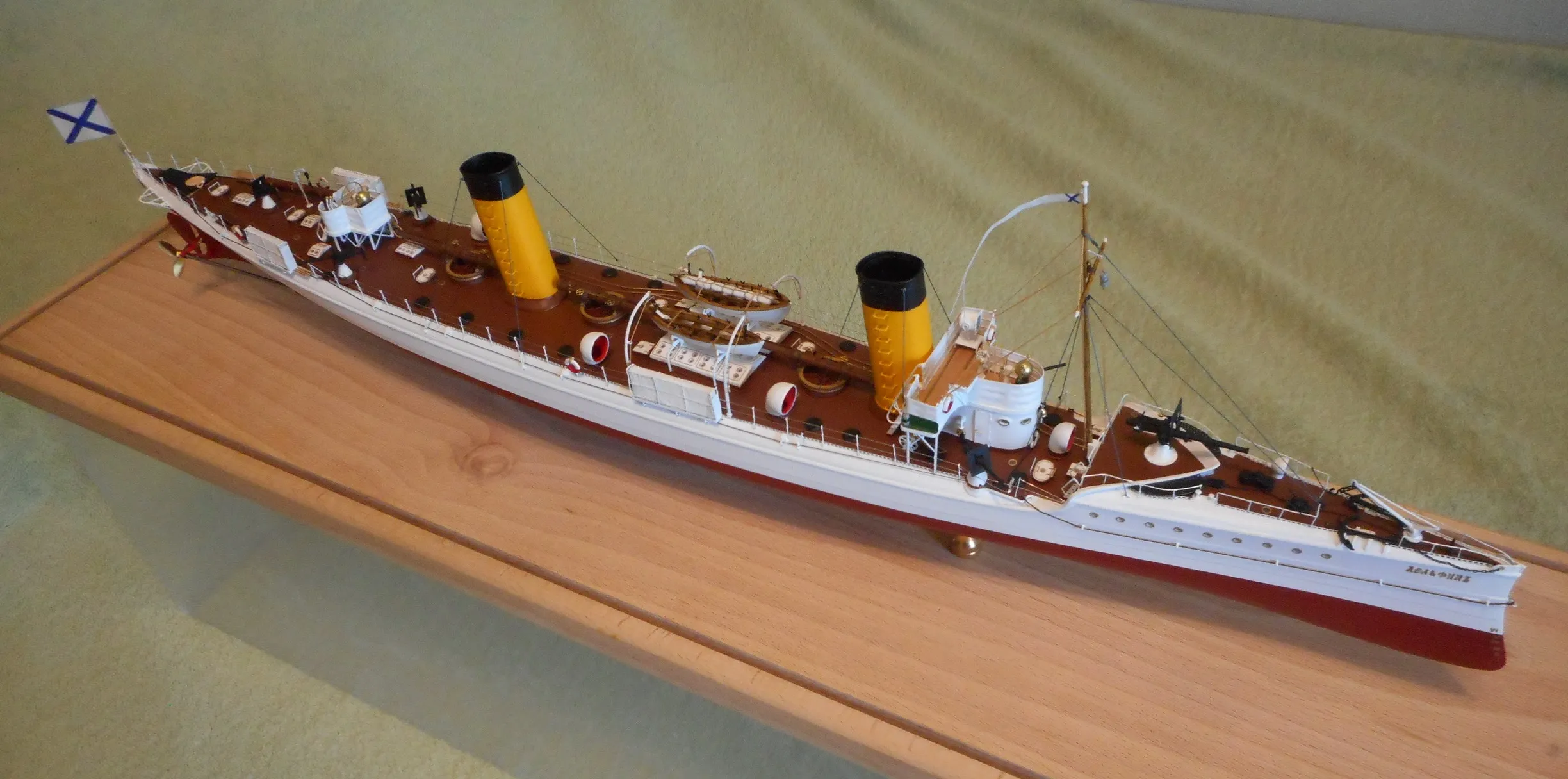 Модель корабля Эскадренный миноносец "Дельфин" - Верфь на Столе