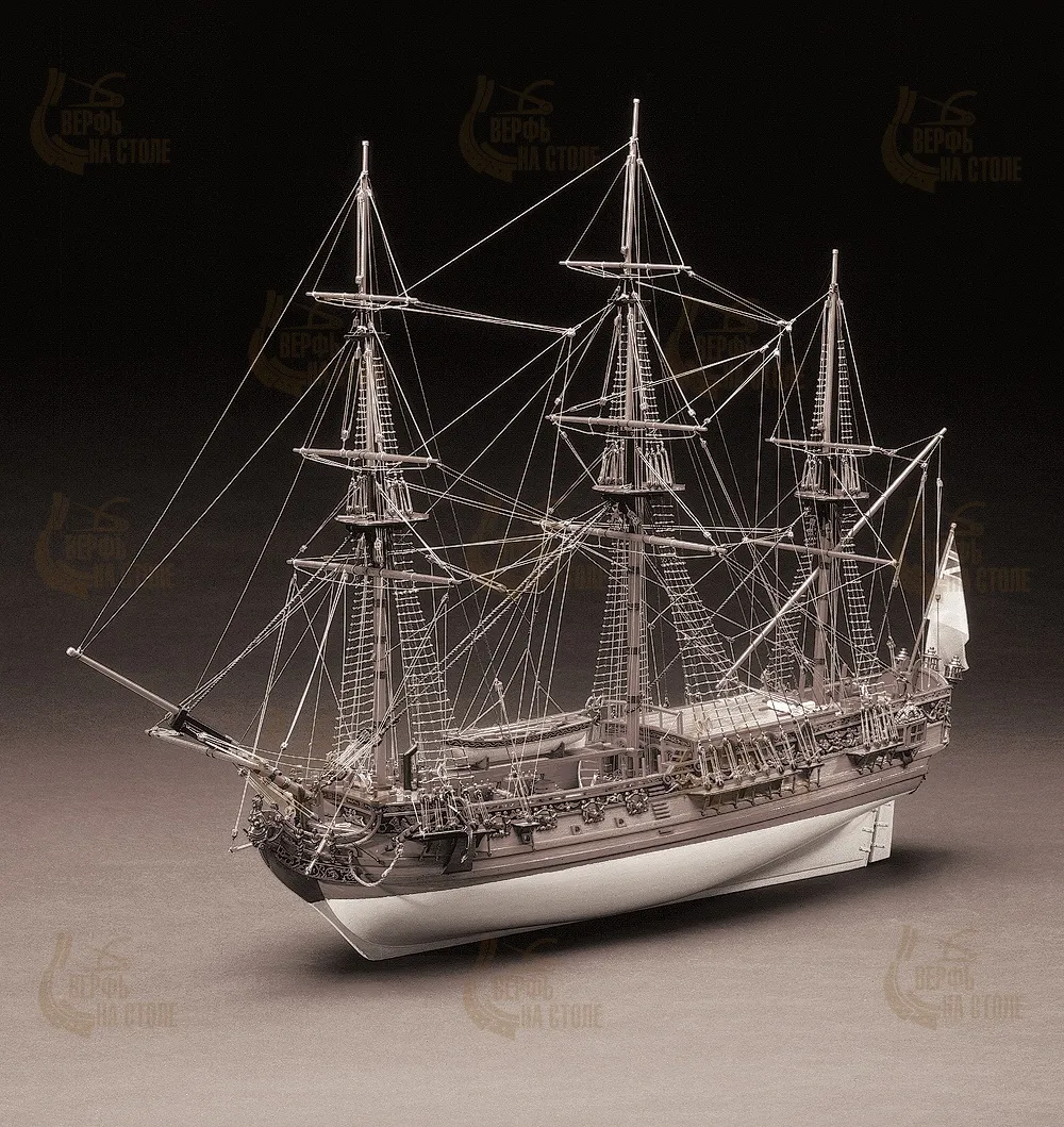 Чертеж корабля Royal Caroline