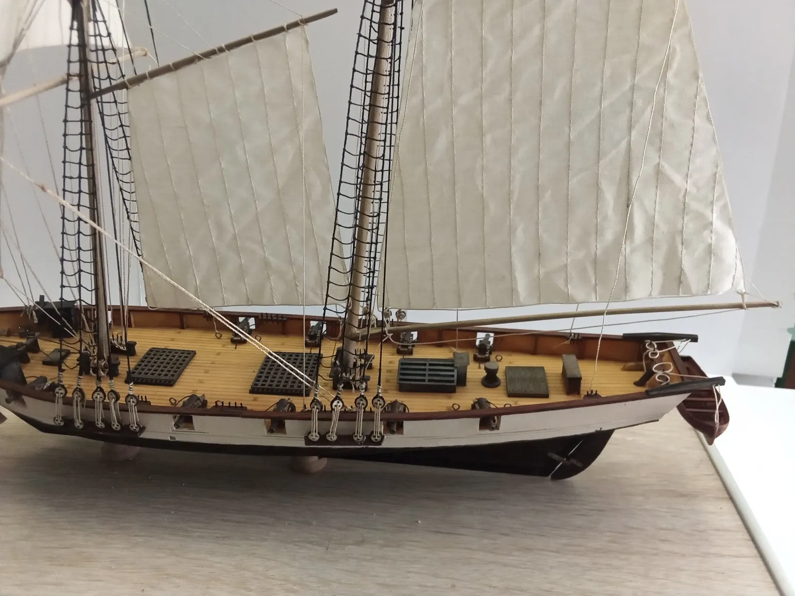Модель корабля "Харви" - Верфь на Столе