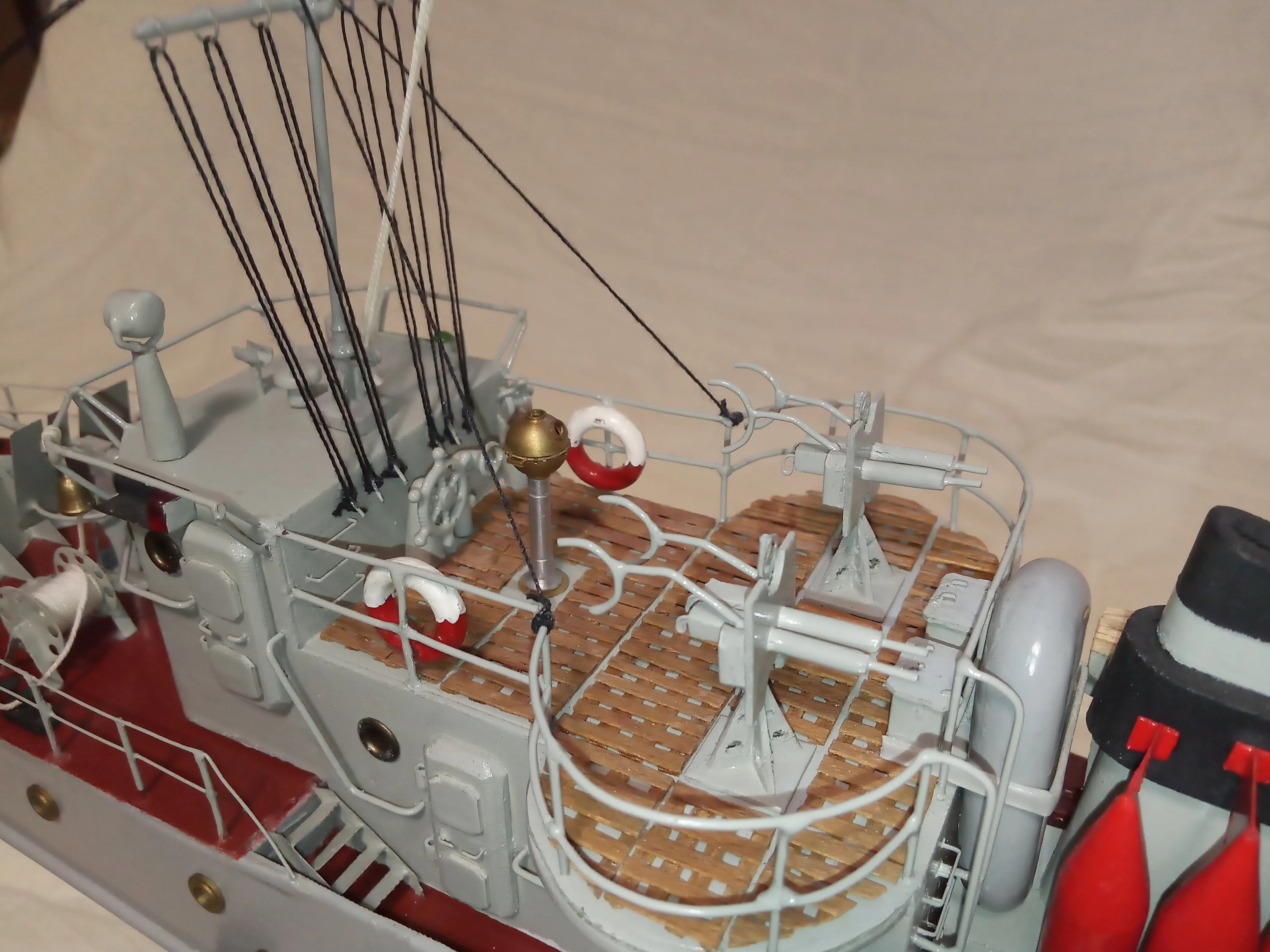 Модель корабля Морской катер-тральщик (Ленинградский проект) - Верфь на Столе