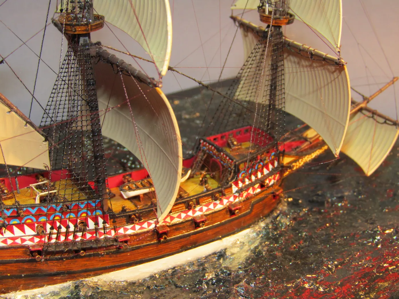 Модель корабля HMS “Revenge” 1577 - Верфь на Столе