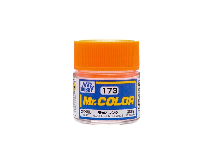 Краска Mr Color, флуоресцентно-оранжевая, C 173, 10 мл