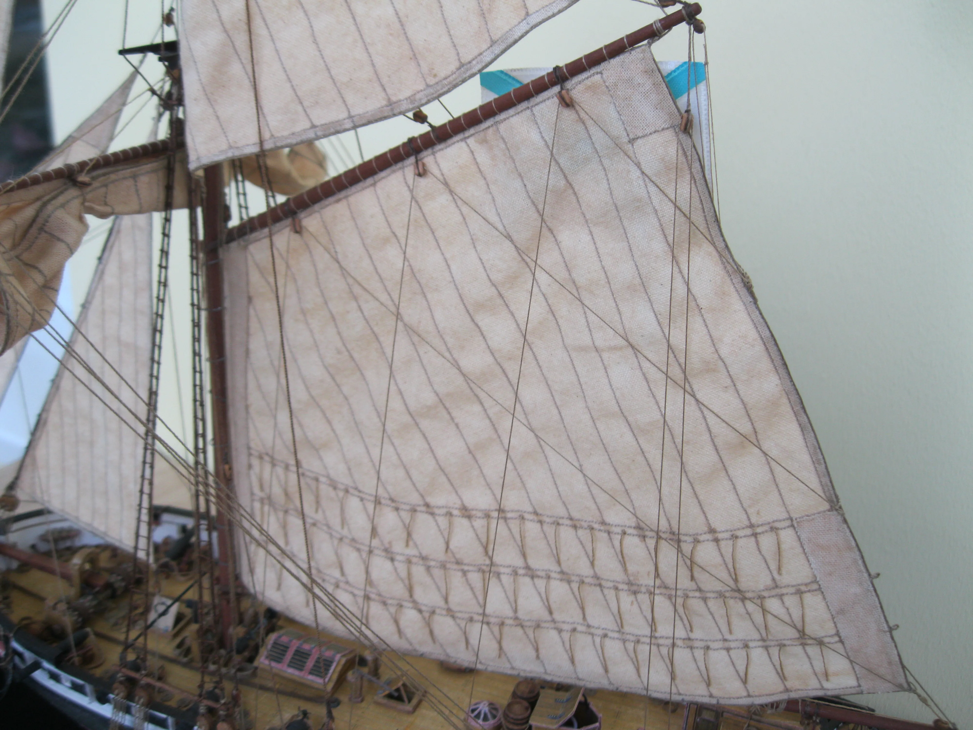 Модель корабля Тендер „Поспешный” - Верфь на Столе