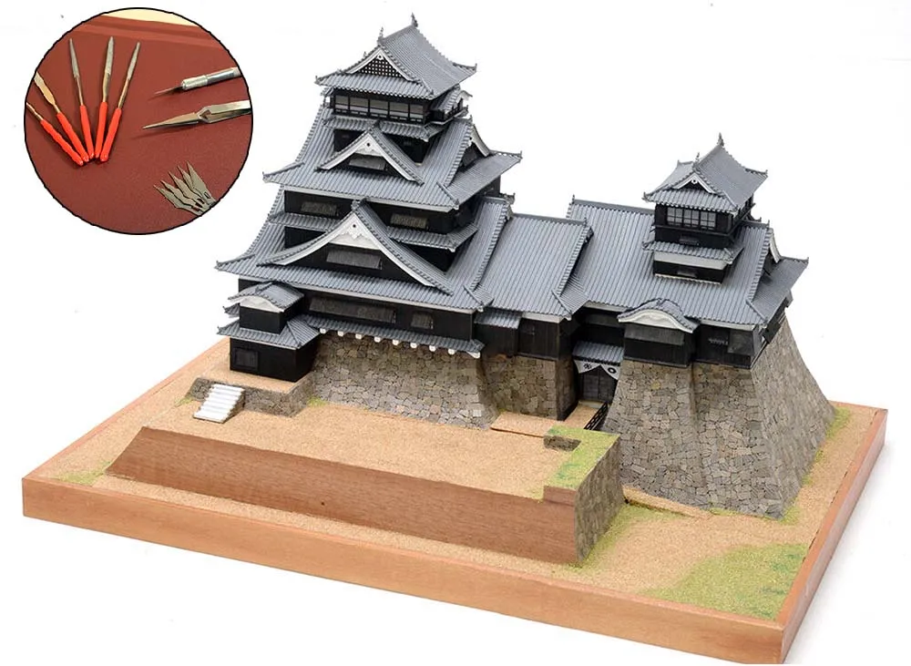 Замок Kumamoto + (Стартовый набор инструментов)