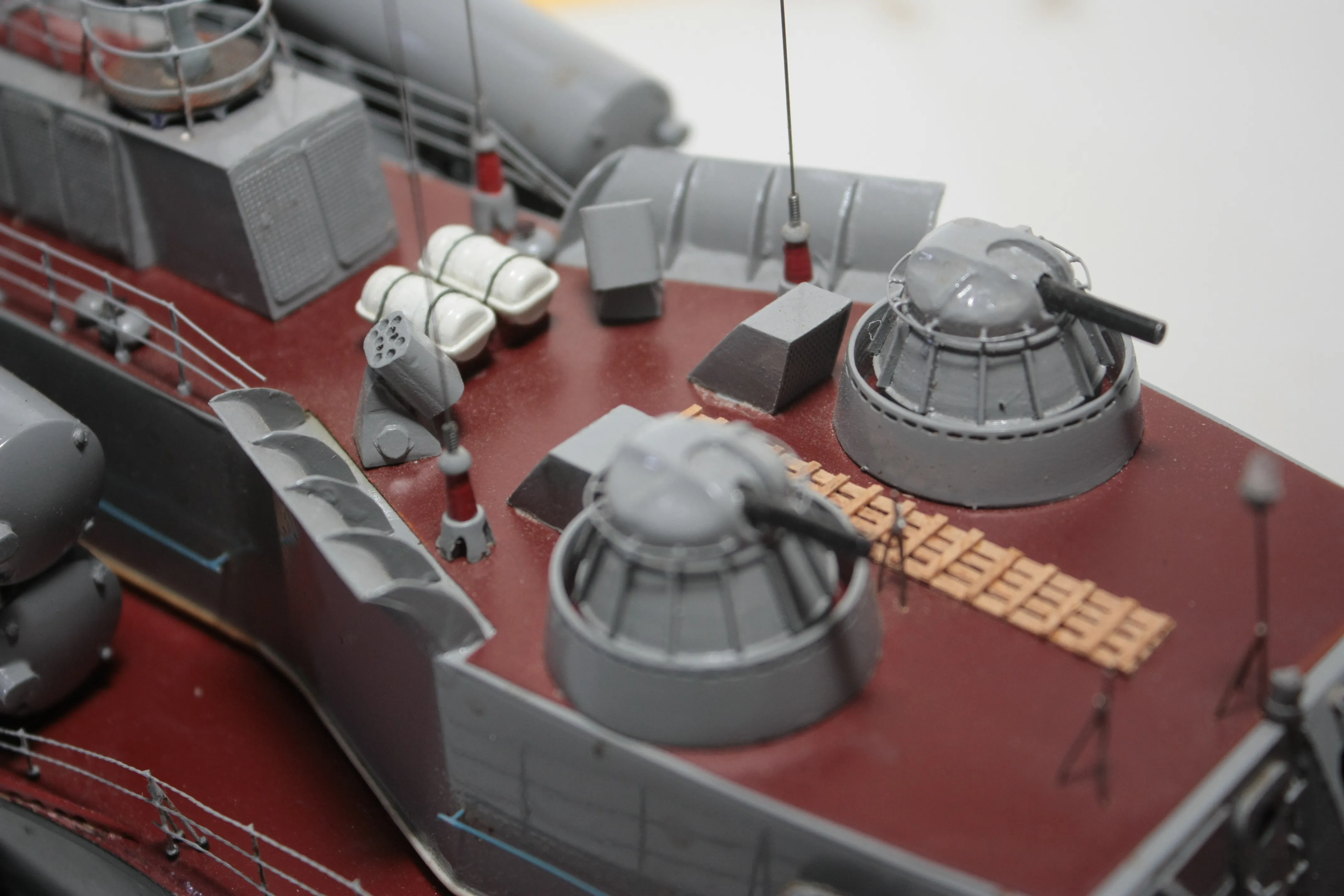 Модель корабля Большой ракетный катер "МОЛНИЯ" пр.1241.1 - Верфь на Столе