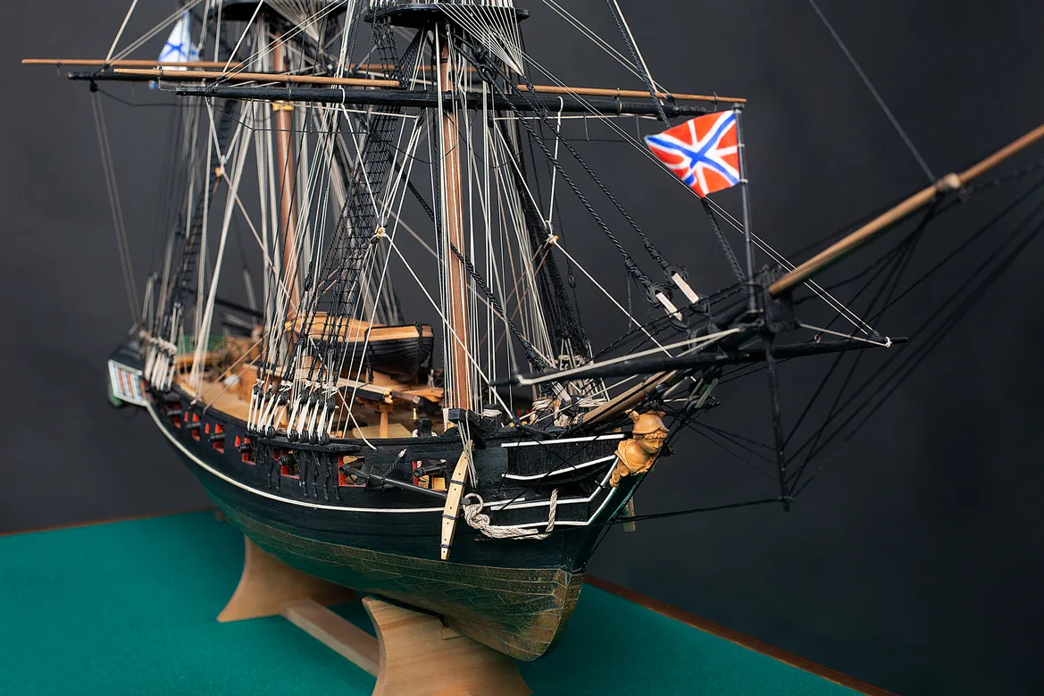 Модель корабля Бриг "Меркурий" - Верфь на Столе
