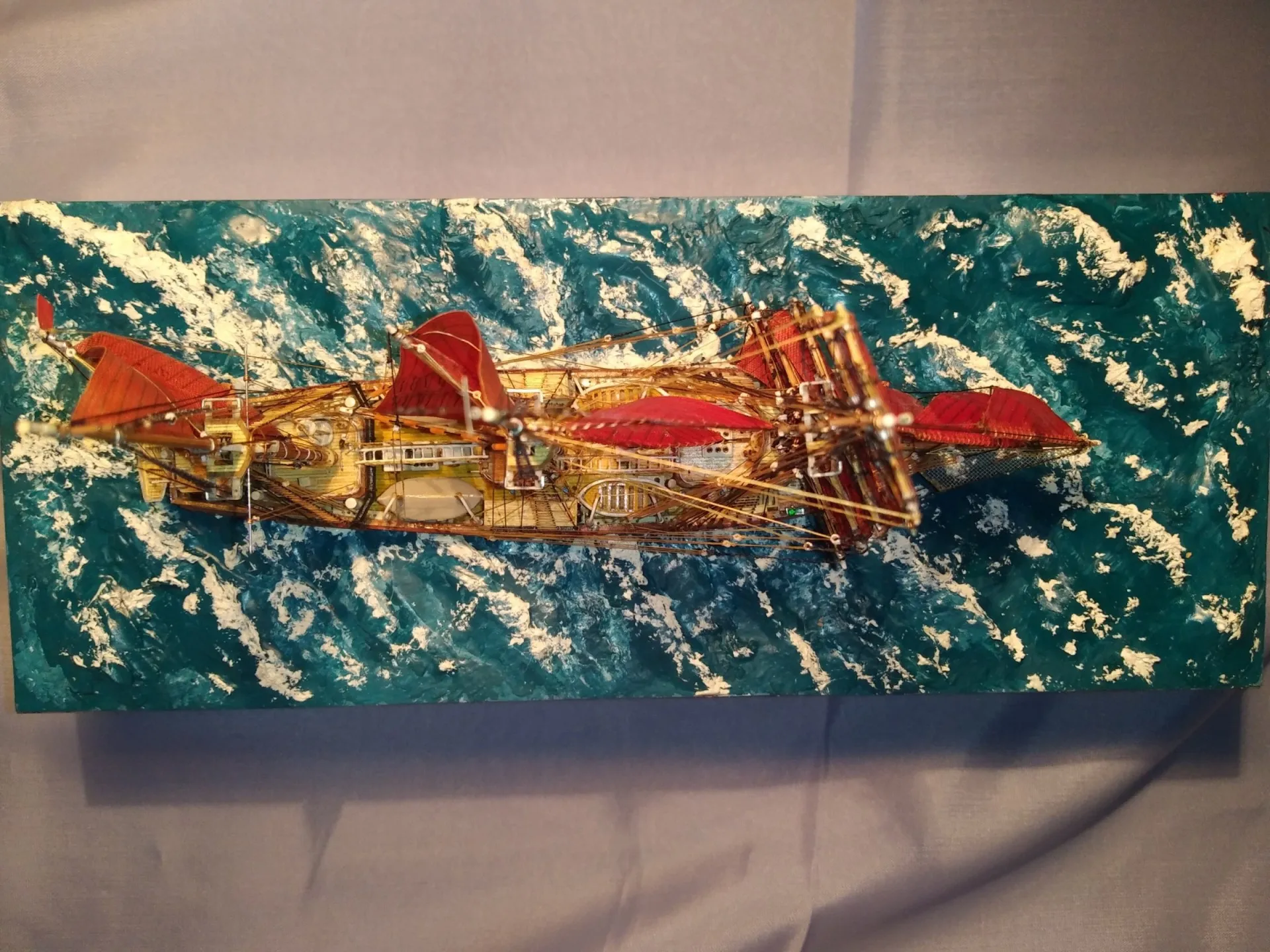 Модель корабля Баркентина "Вега" II - Верфь на Столе