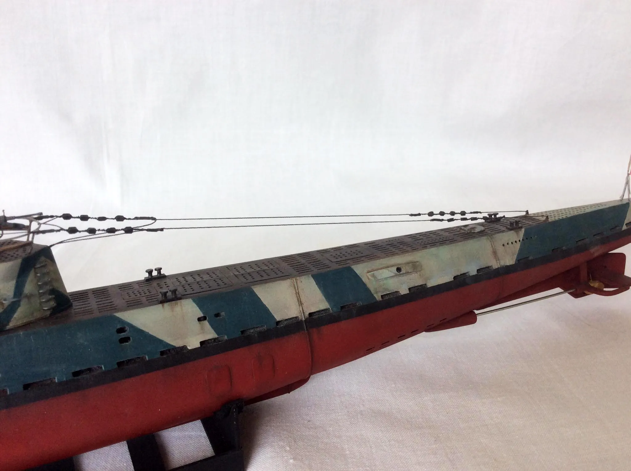 Модель корабля Океанская подводная лодка типа I U-25 - Верфь на Столе