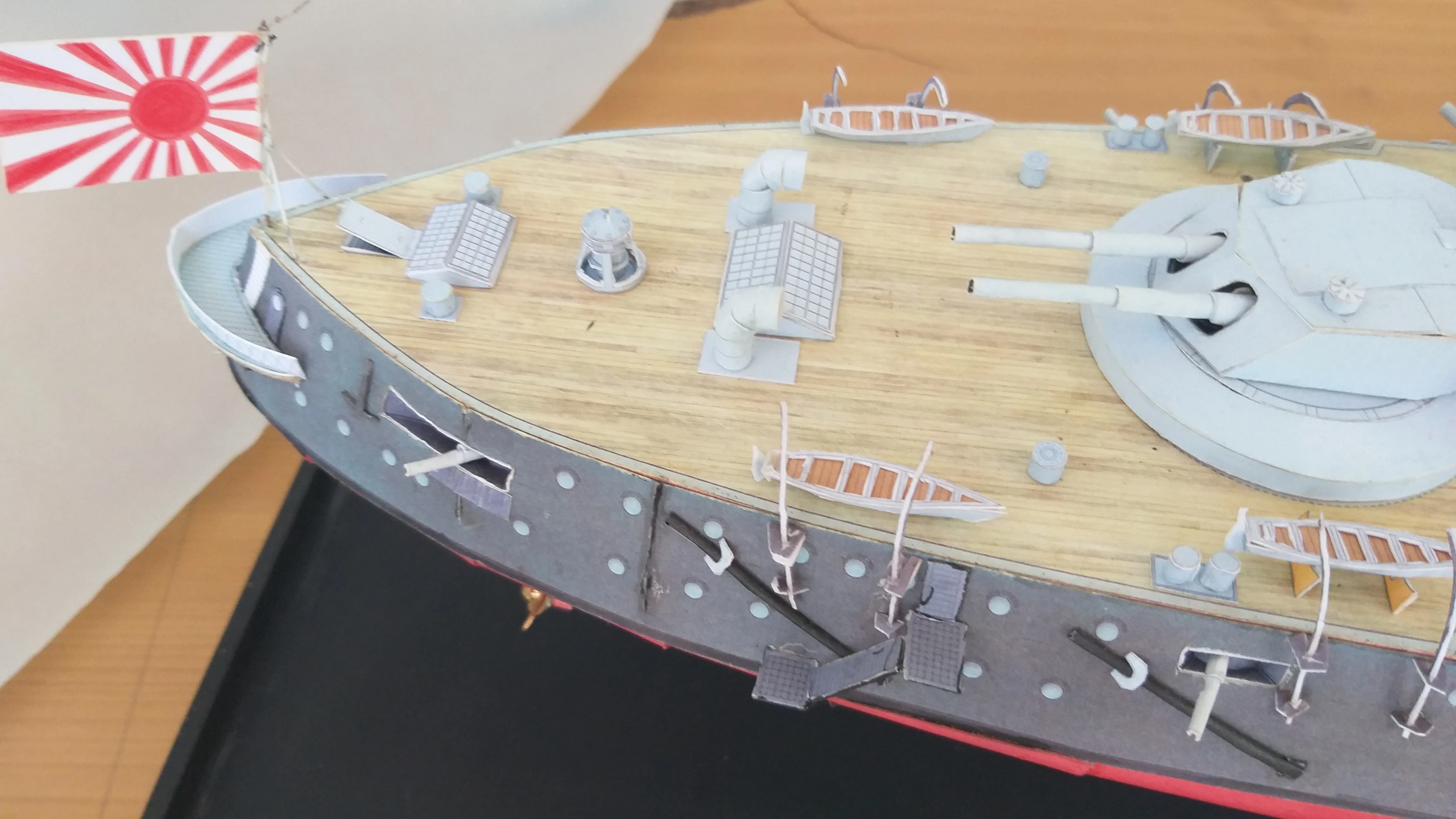 Модель корабля IJN «Shikishima» - Верфь на Столе