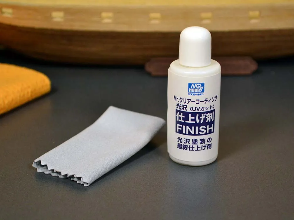 Финишное глянцевое УФ-покрытие Mr. Clear Coating UV Cut Finish, 25 мл